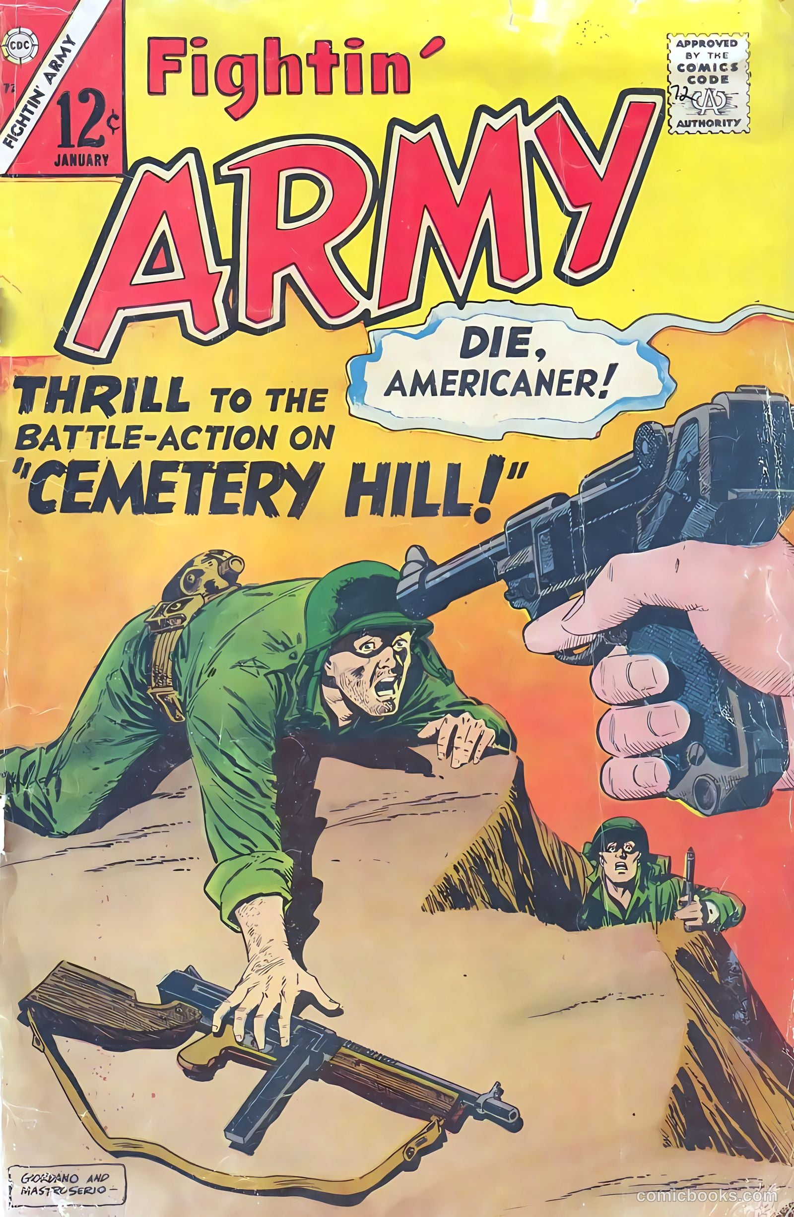 Fightin' Army #72 — page 1 of 36