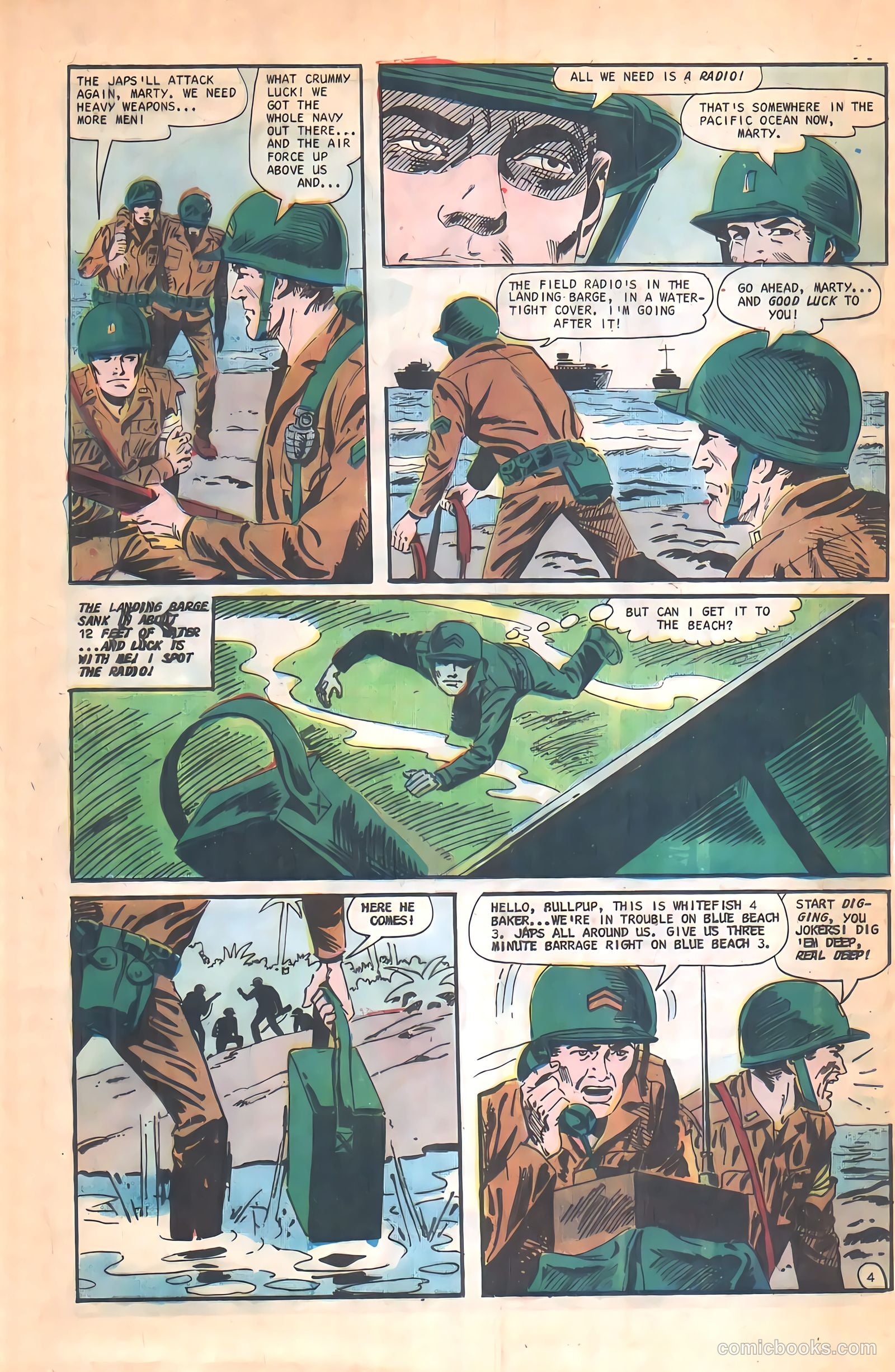 Fightin' Army #77 — page 16 of 36