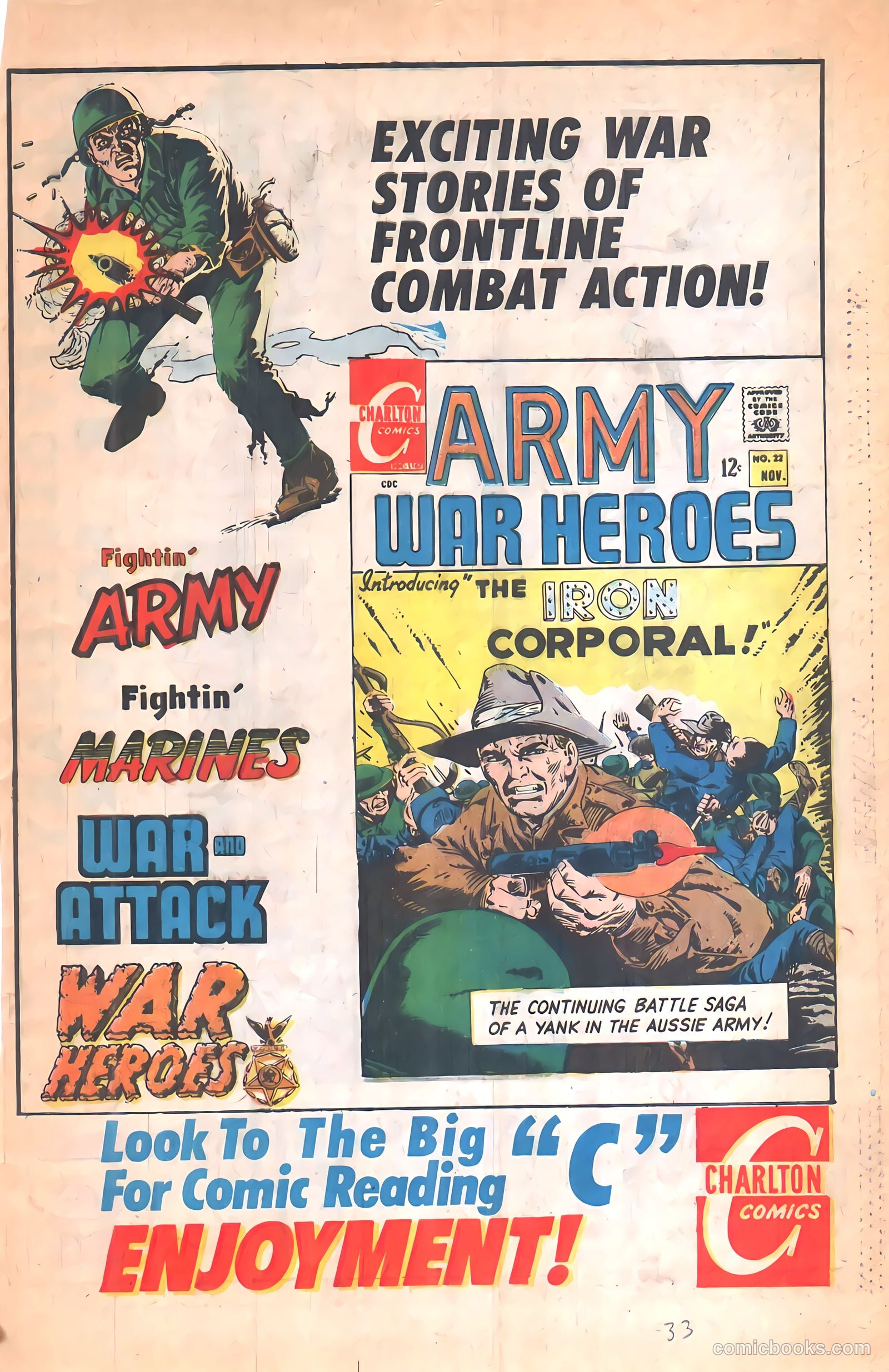 Fightin' Army #77 — page 33 of 36