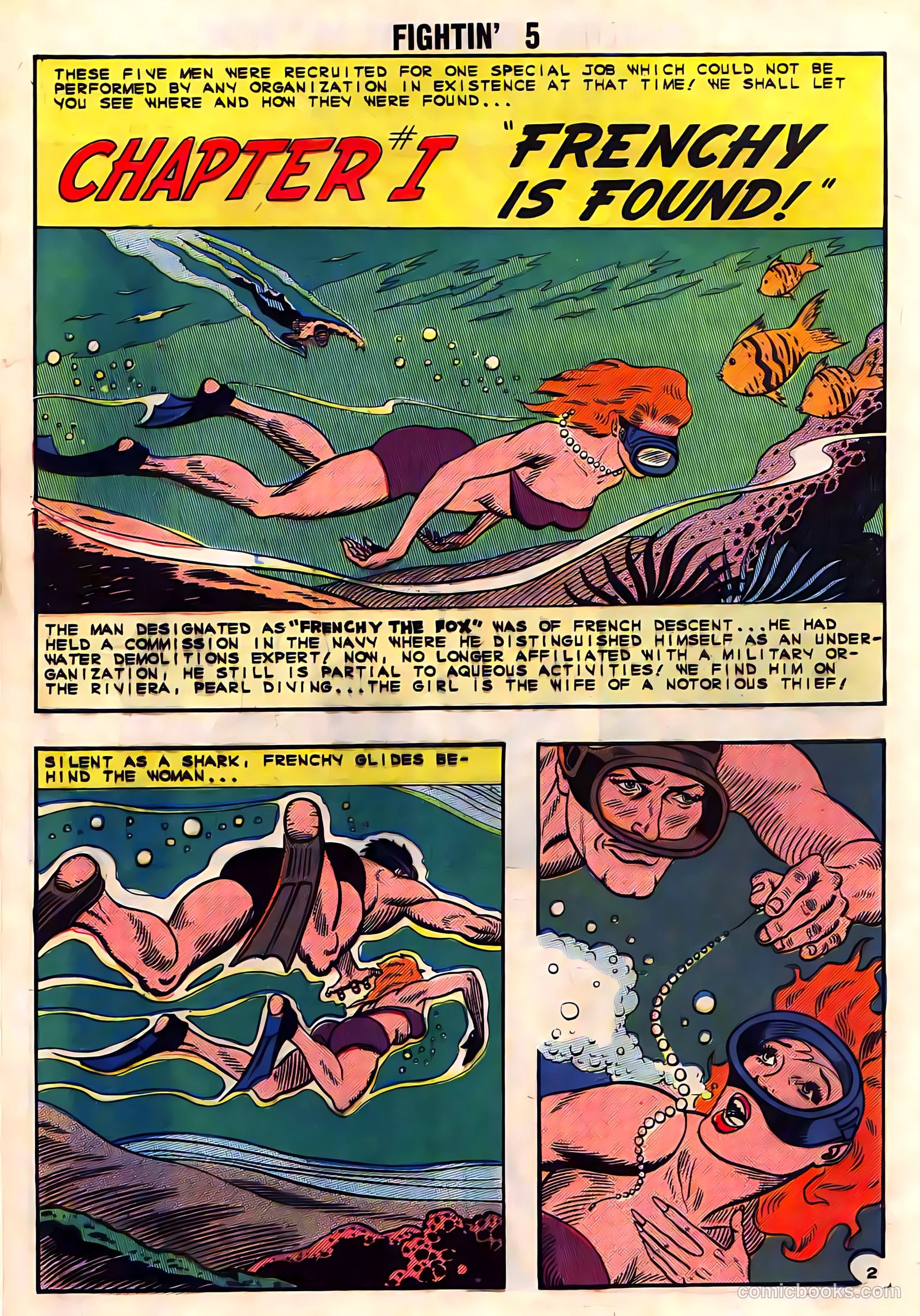 Fightin' Five #28 — page 4 of 36