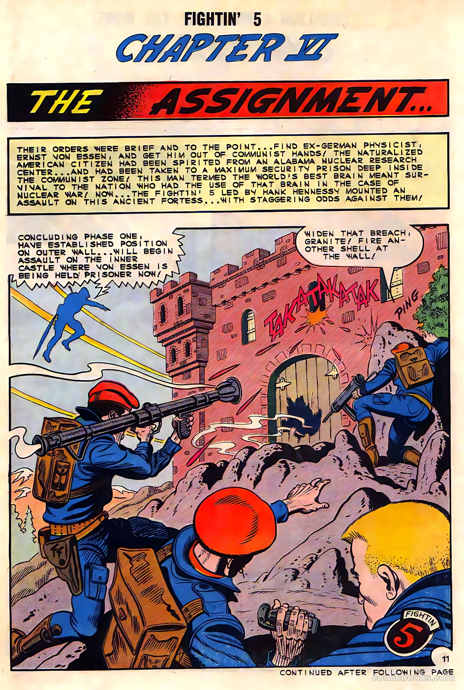 Fightin' Five #28 — page 14 of 36