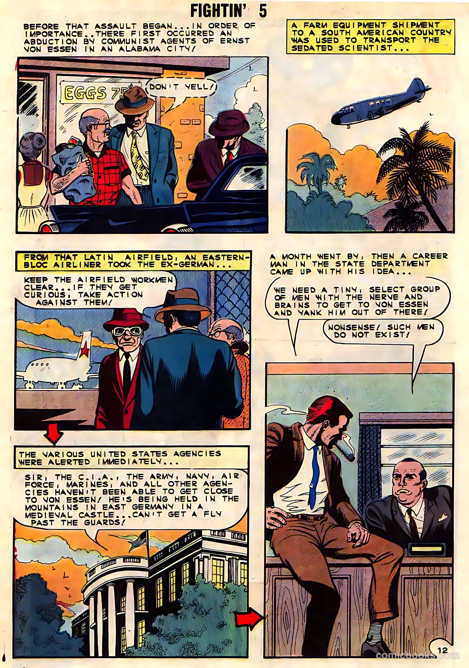 Fightin' Five #28 — page 16 of 36