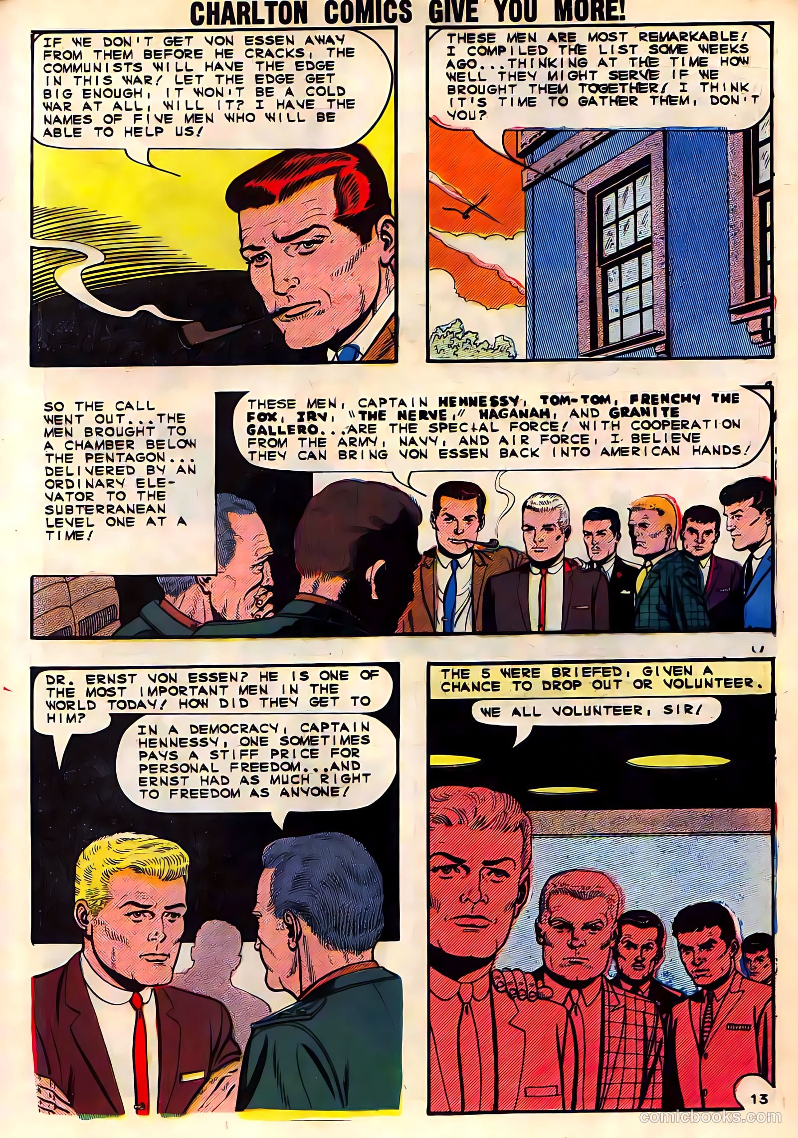Fightin' Five #28 — page 17 of 36