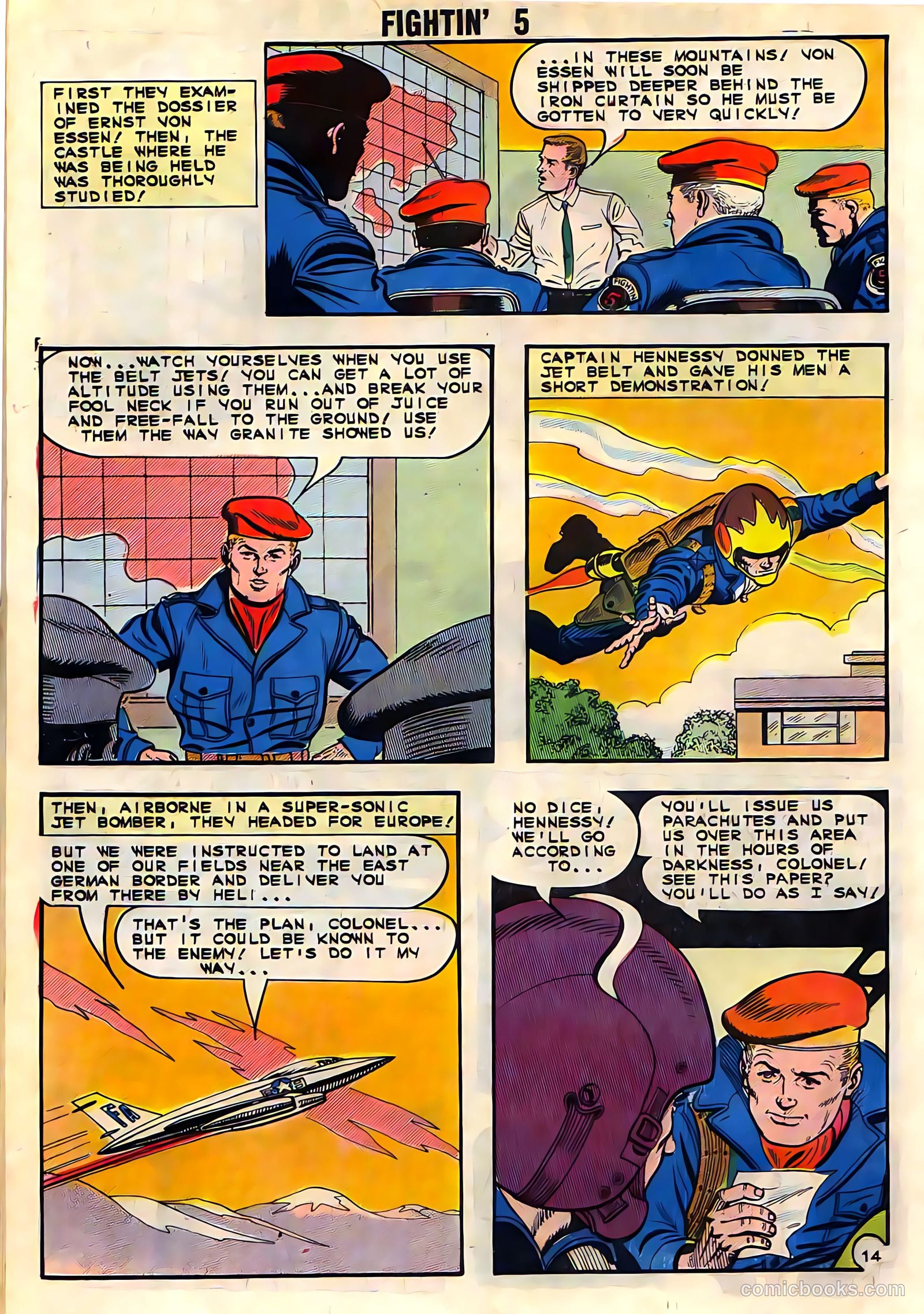 Fightin' Five #28 — page 18 of 36