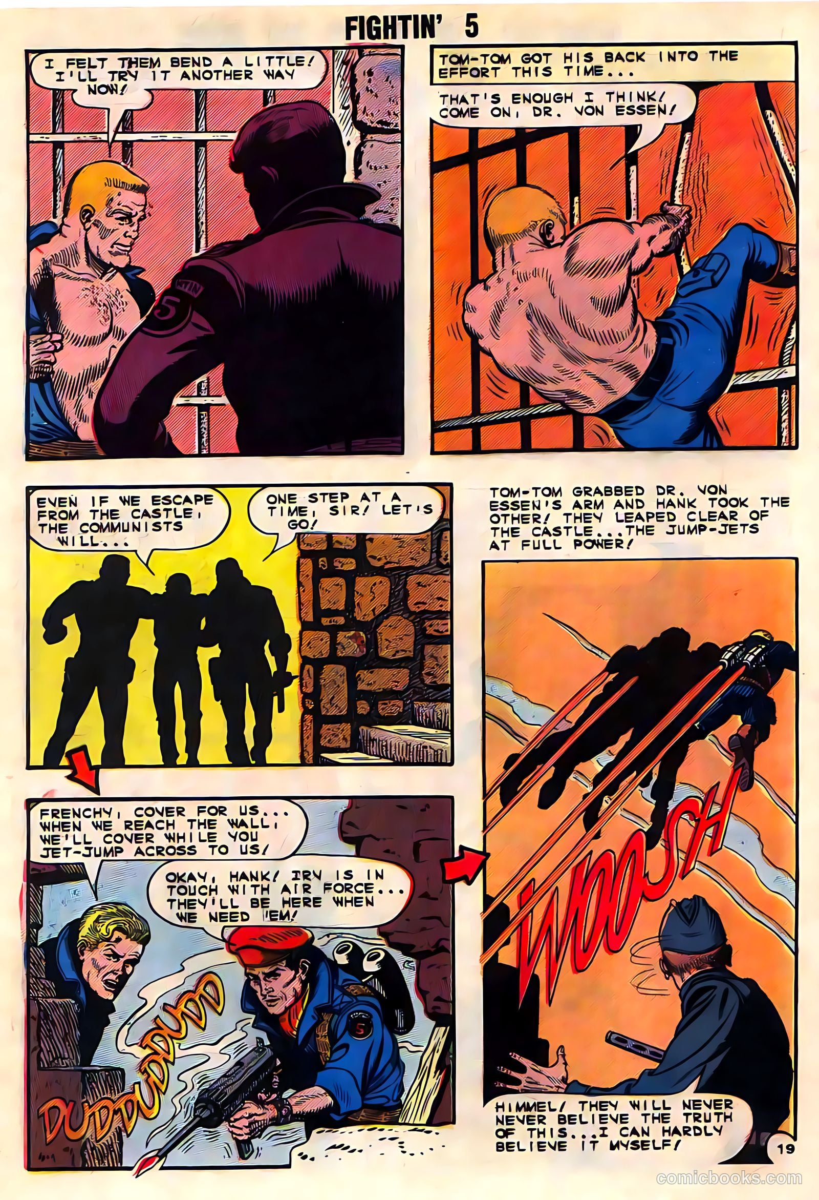 Fightin' Five #28 — page 24 of 36