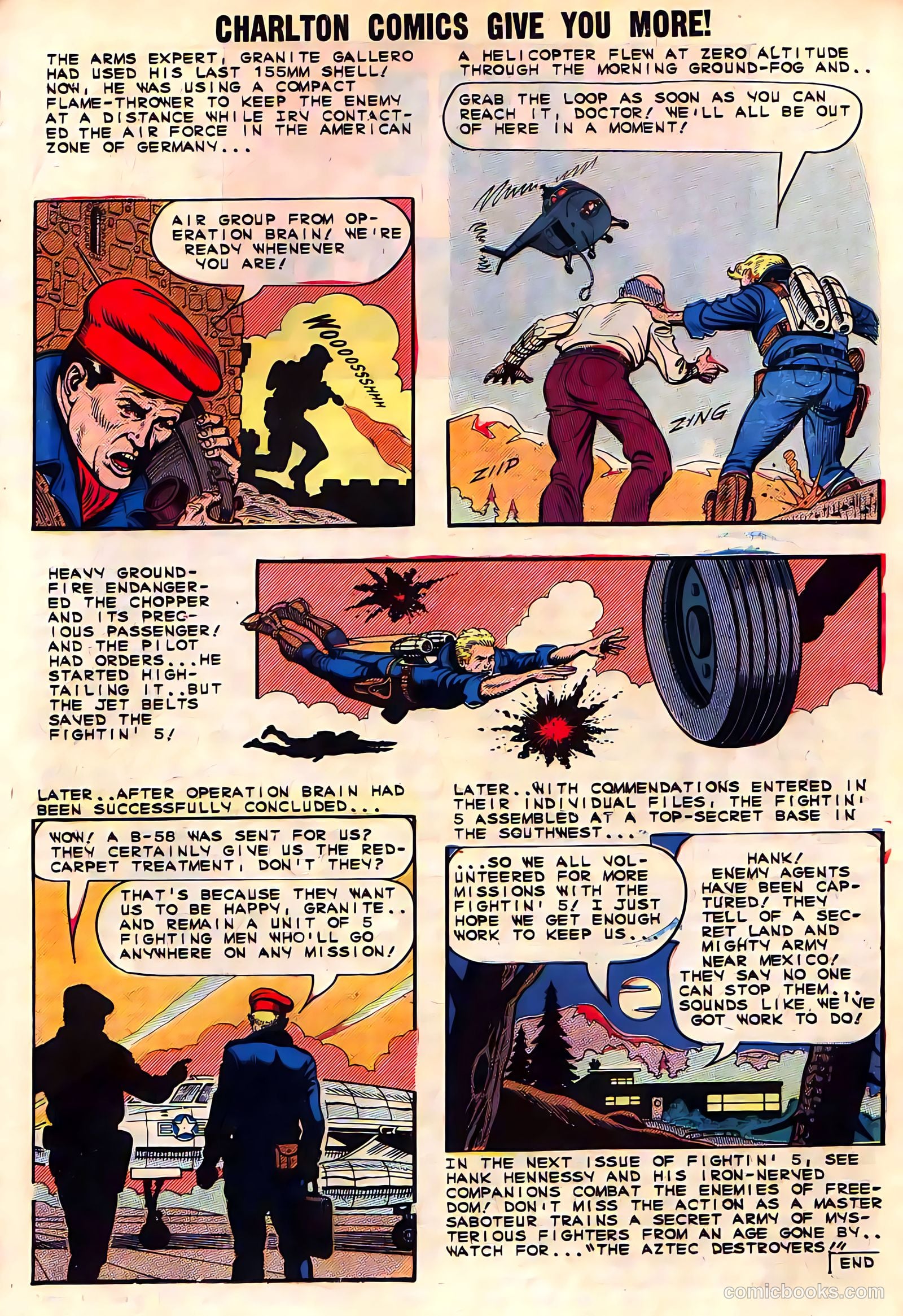 Fightin' Five #28 — page 25 of 36
