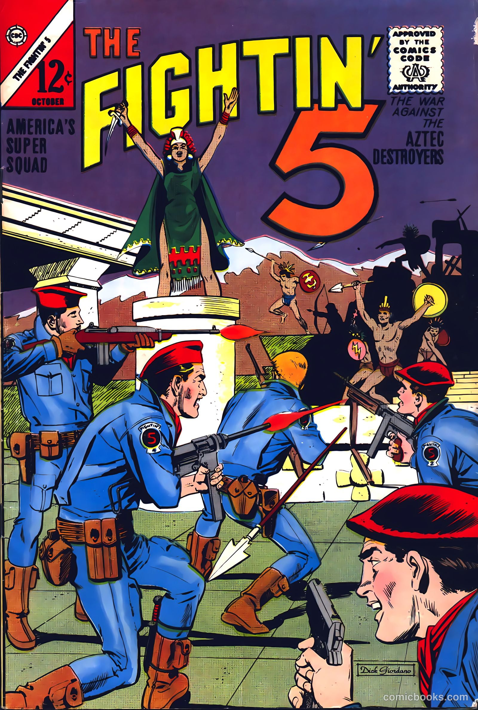 Fightin' Five #29 — page 1 of 36