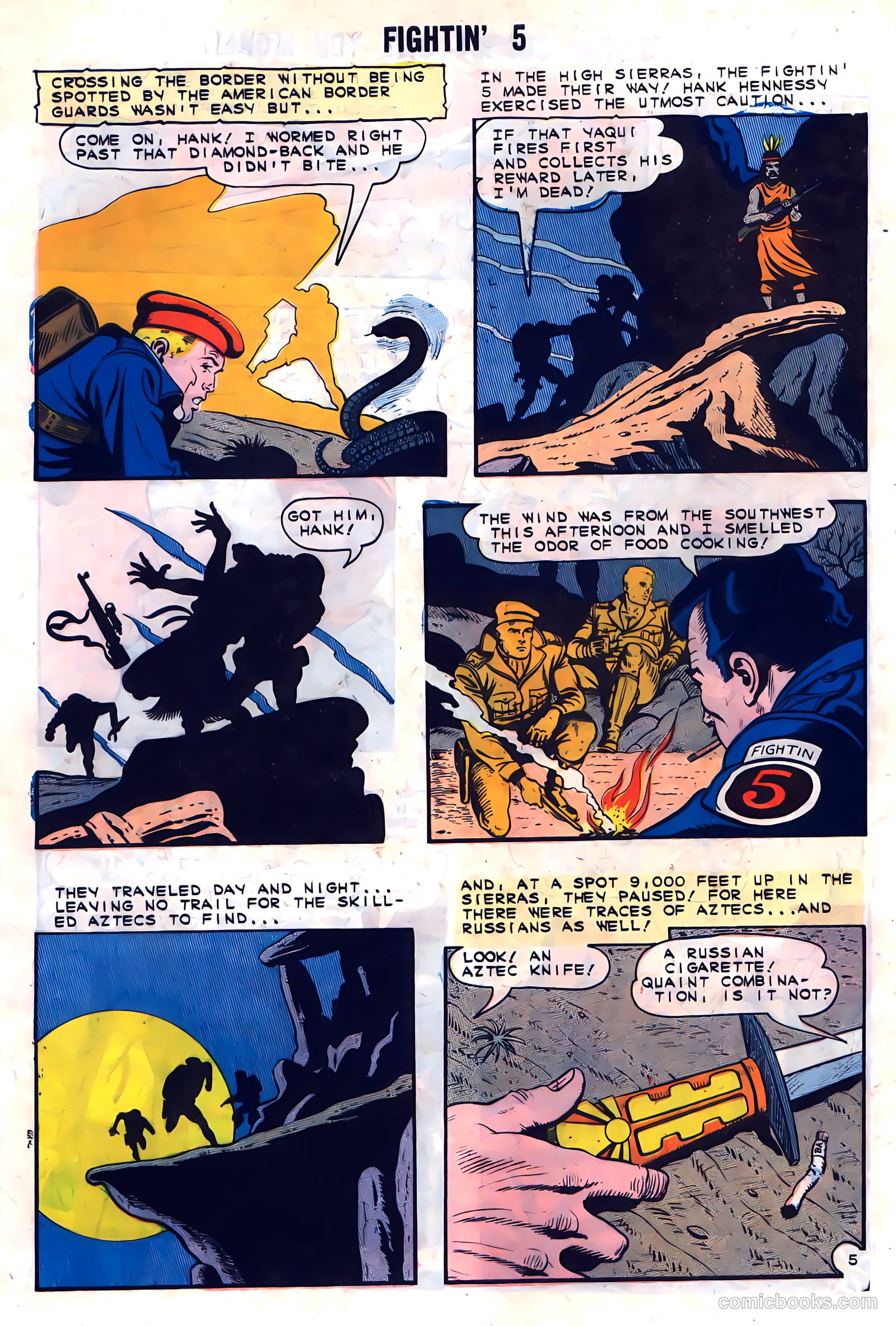 Fightin' Five #29 — page 8 of 36