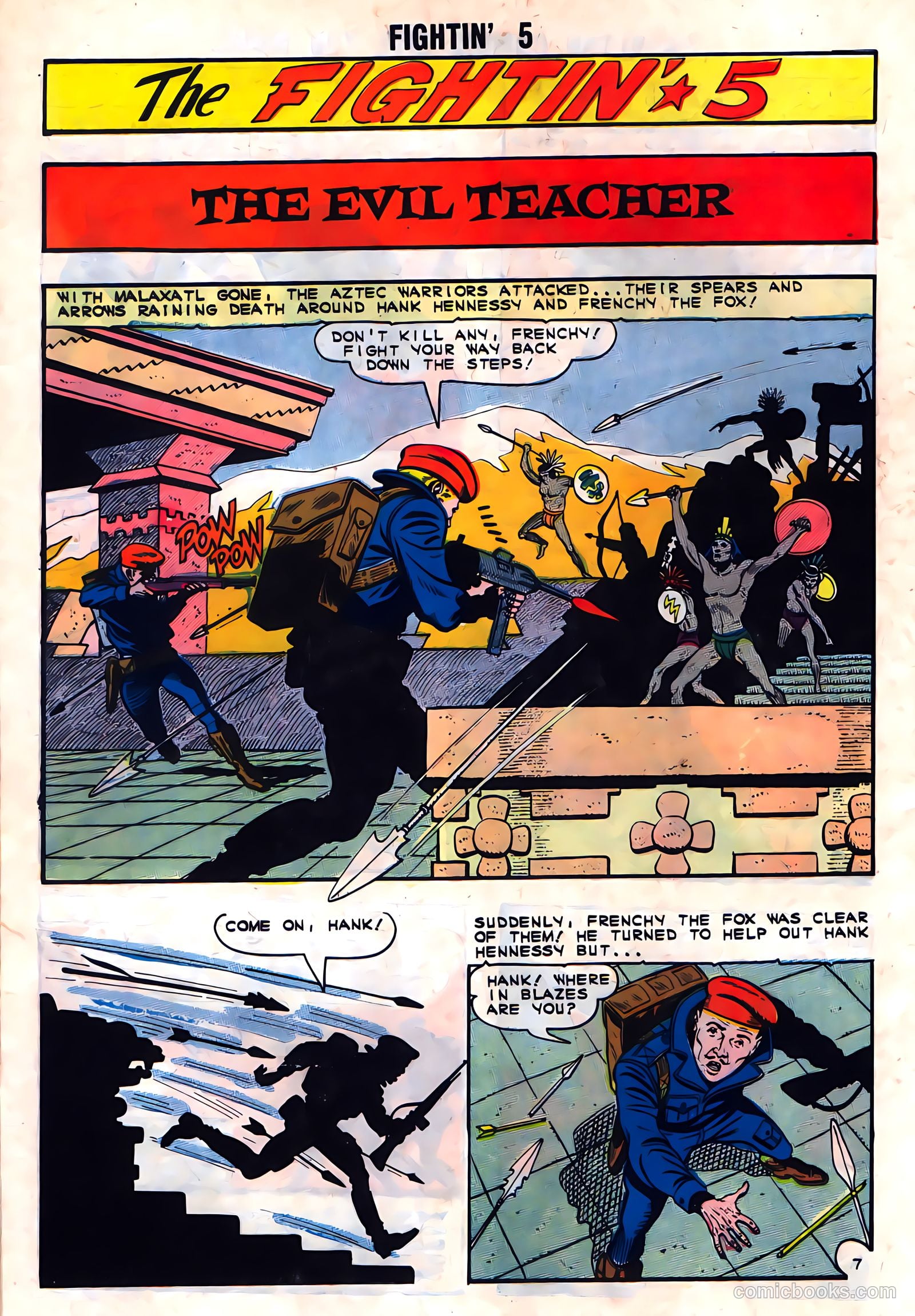 Fightin' Five #29 — page 10 of 36