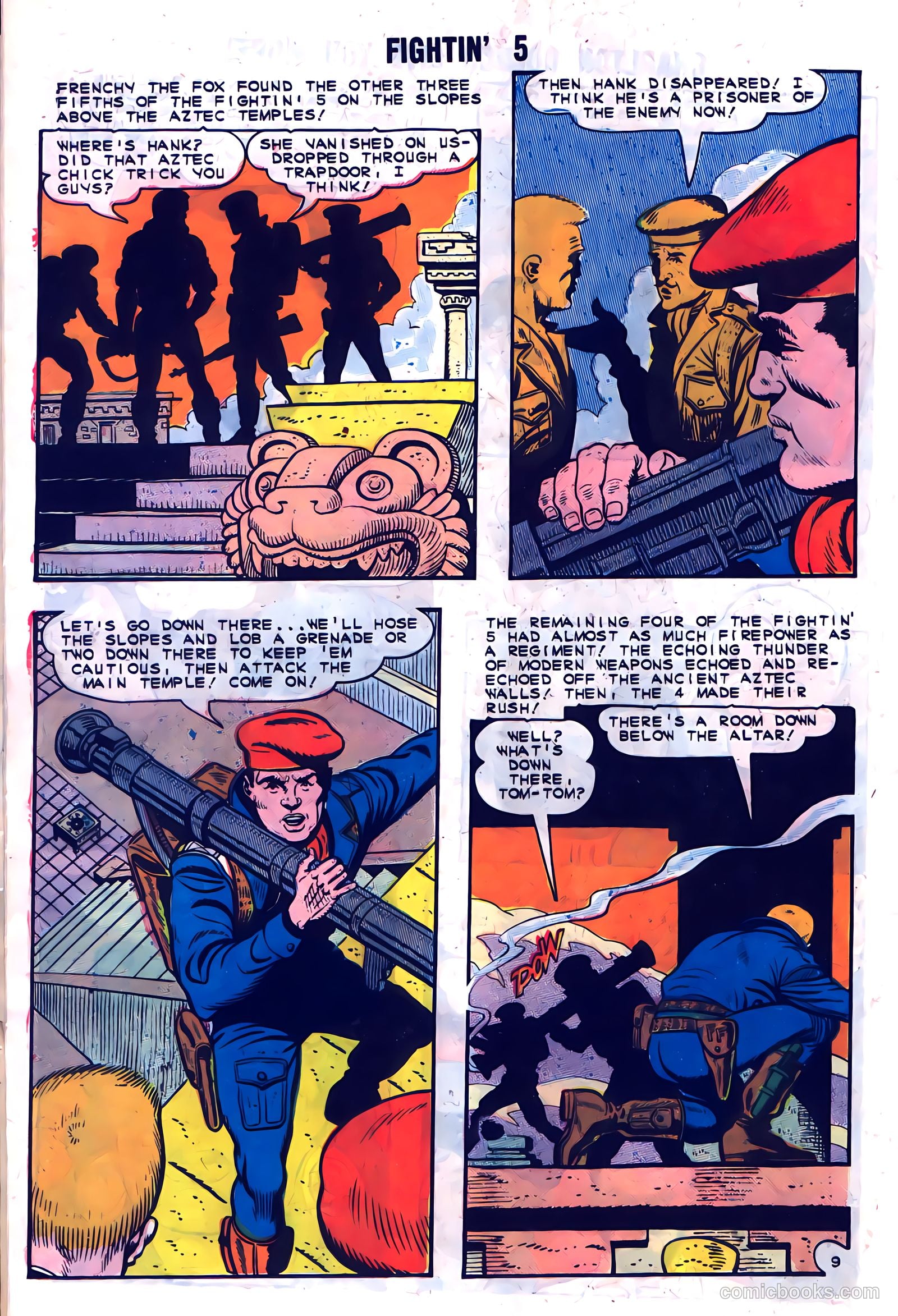 Fightin' Five #29 — page 12 of 36