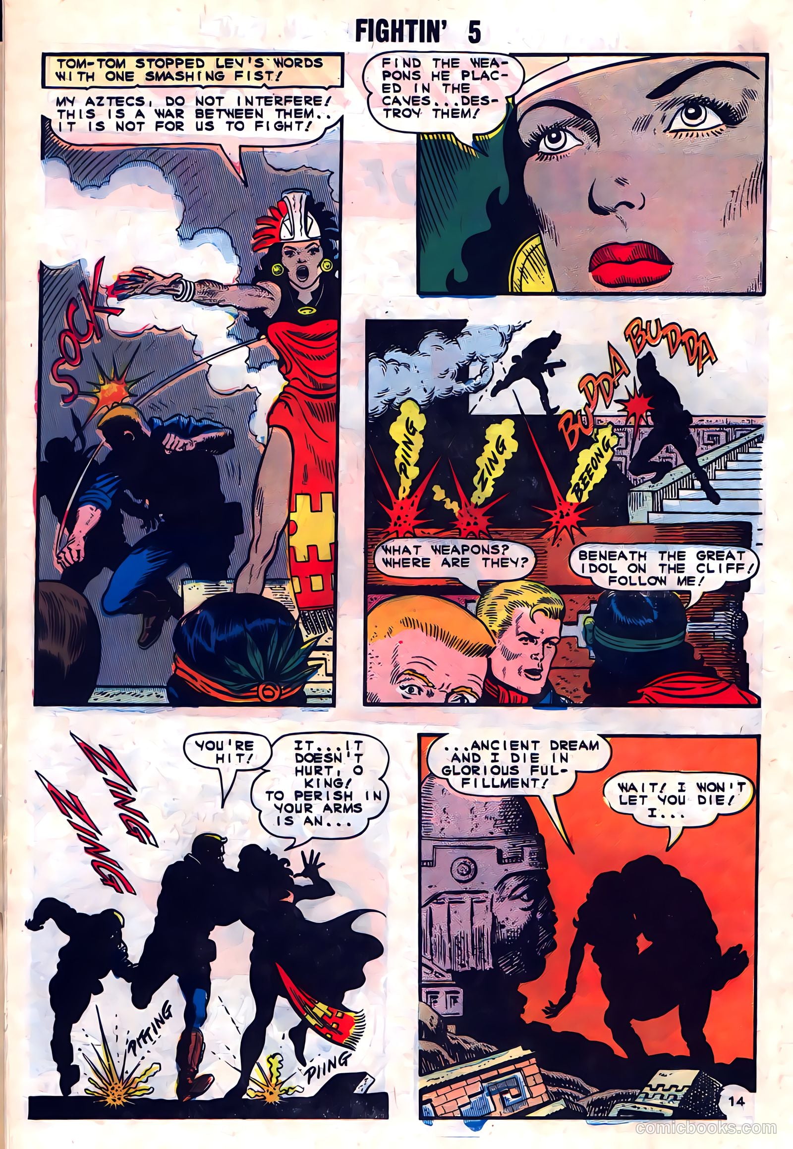 Fightin' Five #29 — page 18 of 36