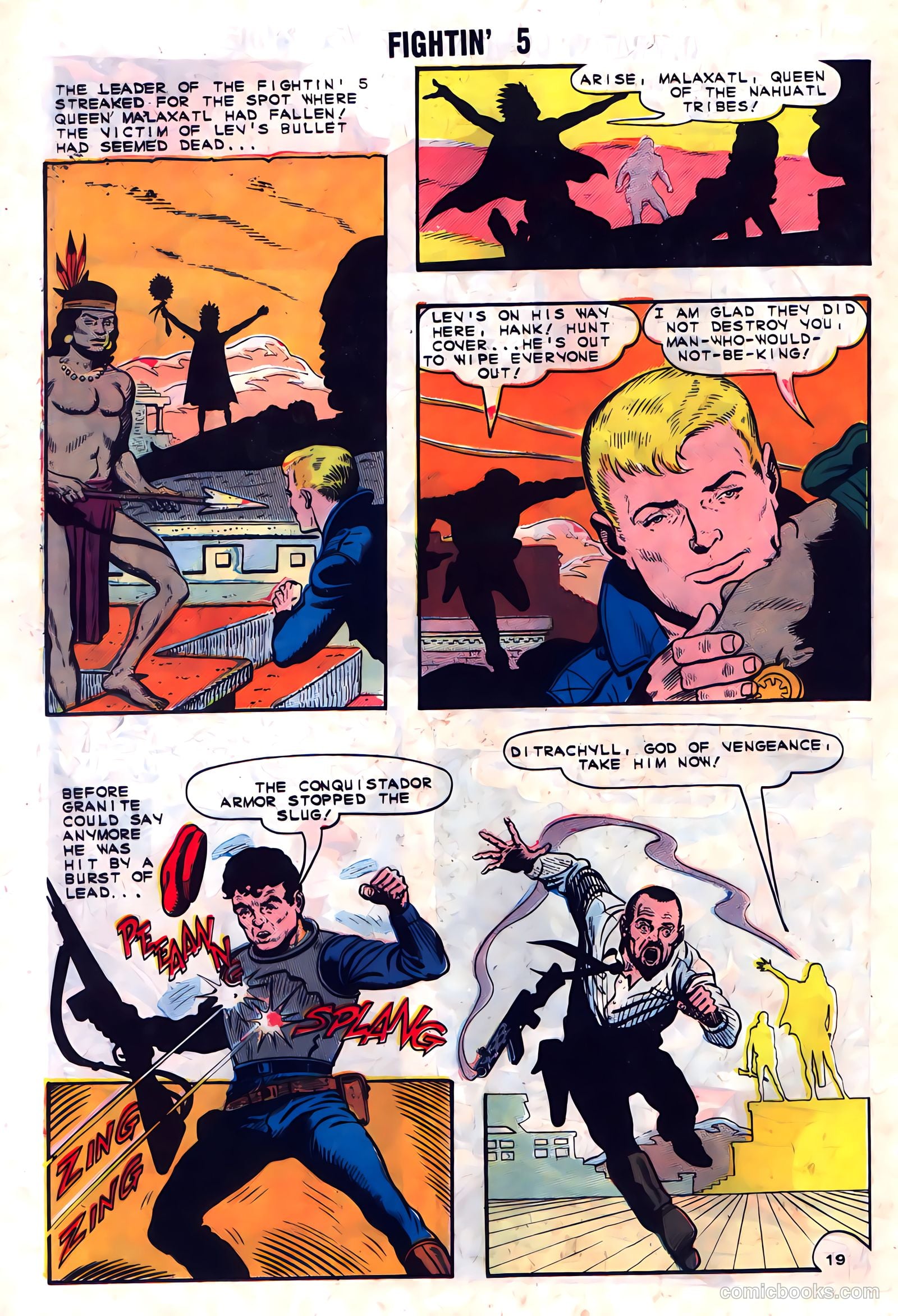 Fightin' Five #29 — page 24 of 36