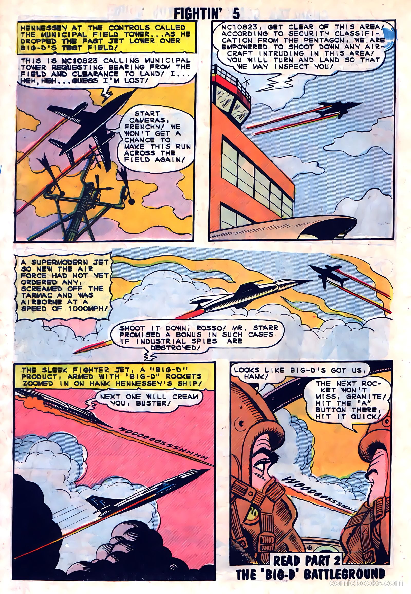 Fightin' Five #30 — page 10 of 36