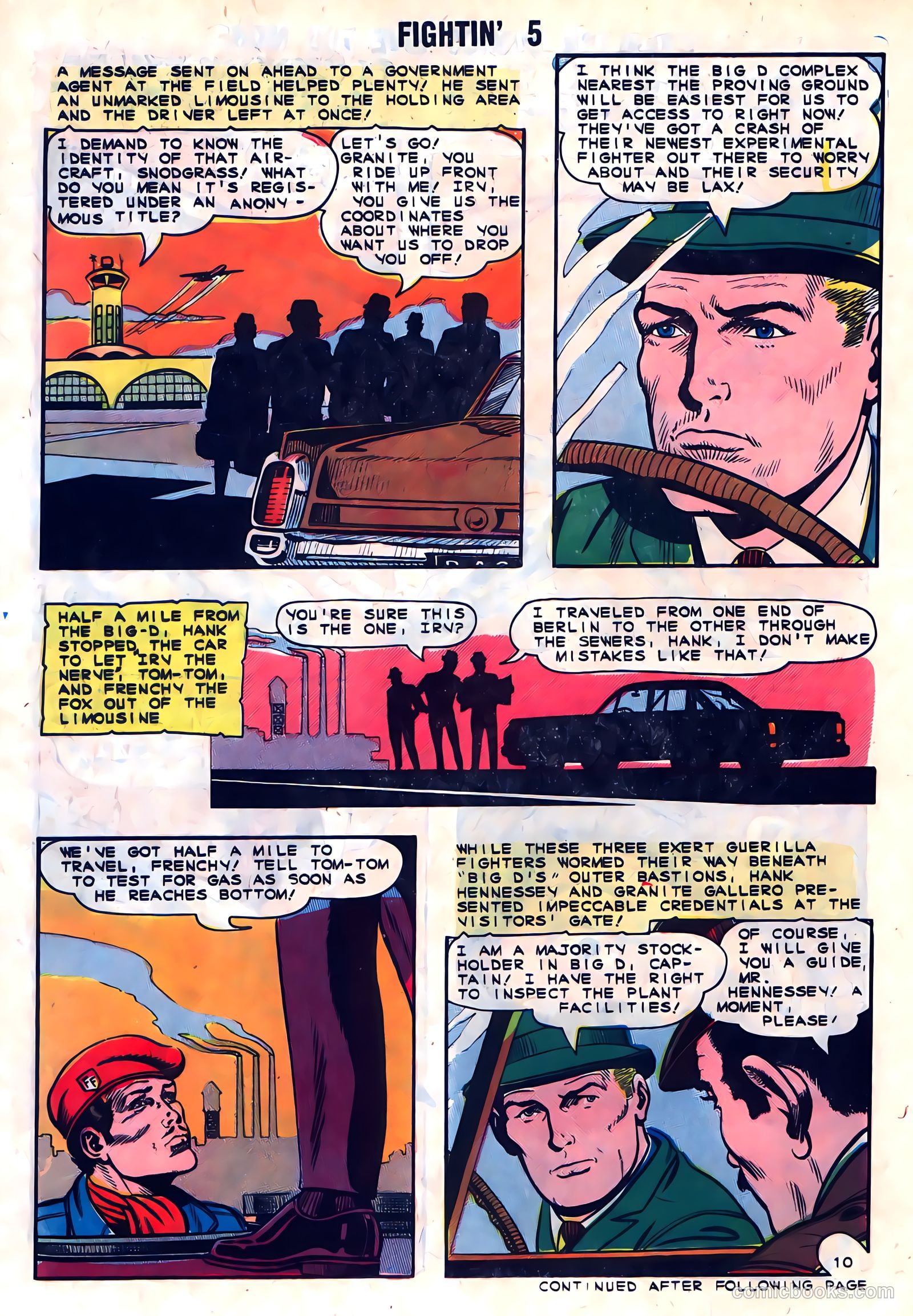 Fightin' Five #30 — page 14 of 36