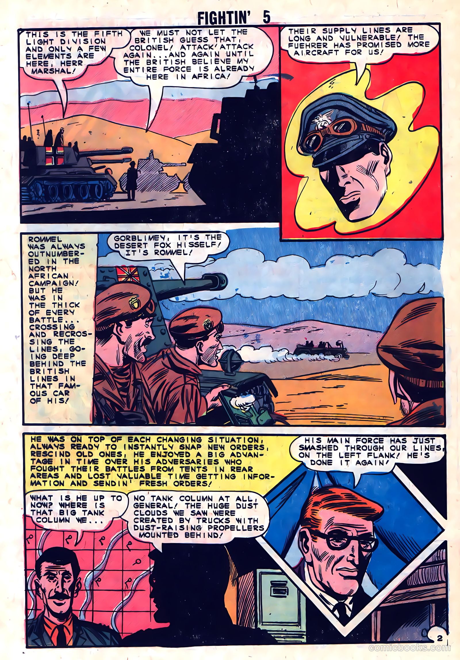 Fightin' Five #30 — page 32 of 36