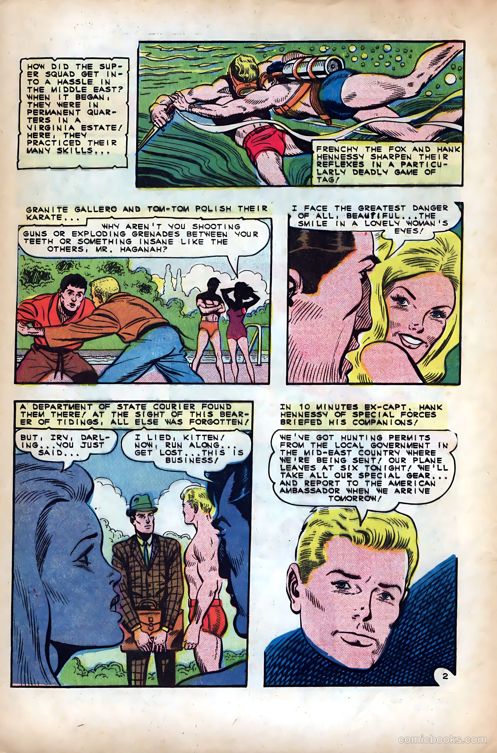 Fightin' Five #31 — page 4 of 36