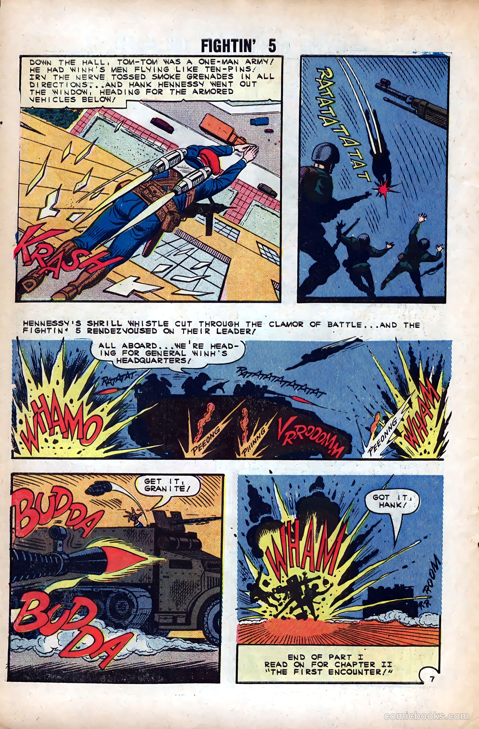 Fightin' Five #31 — page 10 of 36