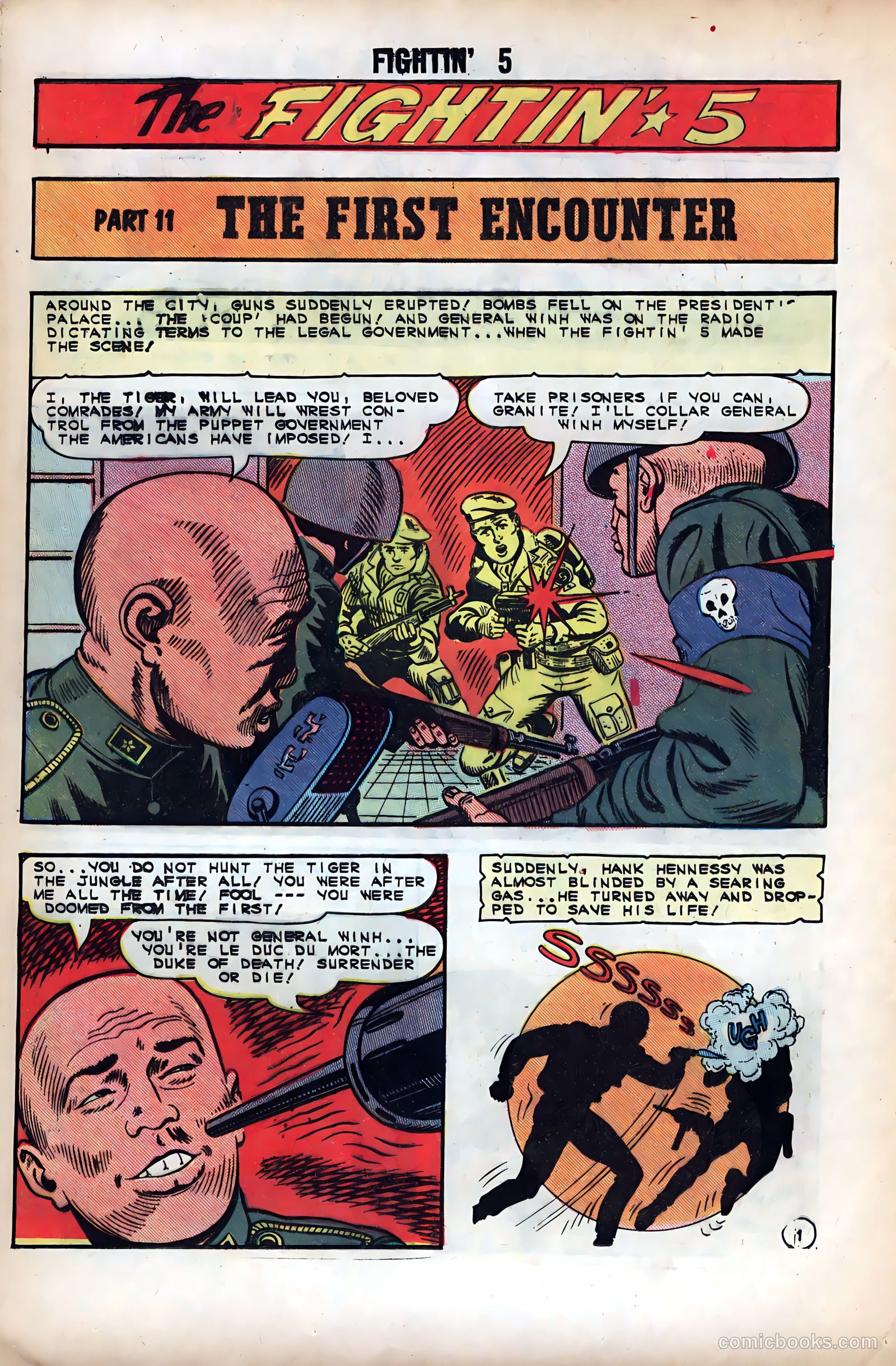 Fightin' Five #31 — page 12 of 36