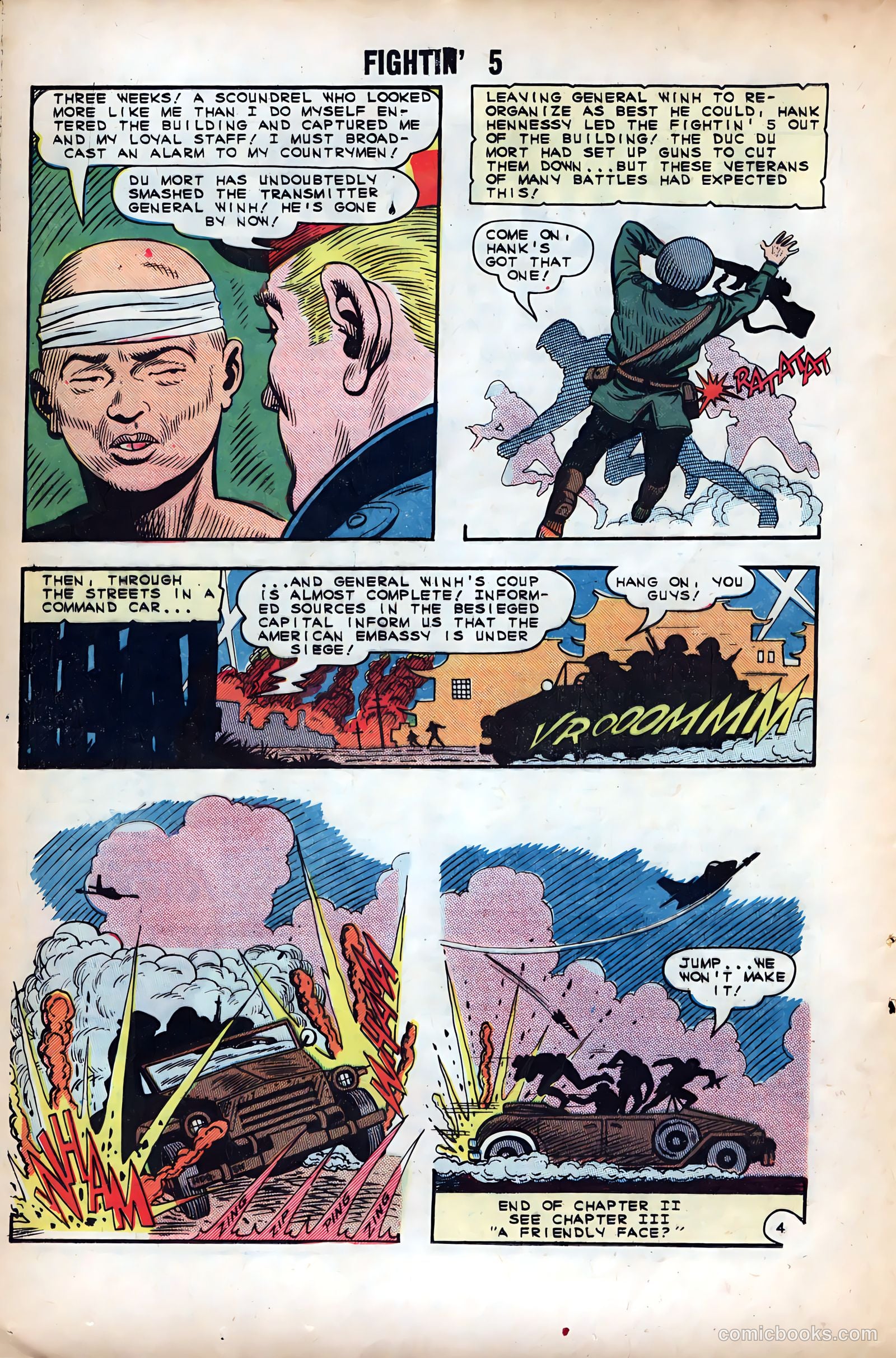 Fightin' Five #31 — page 16 of 36