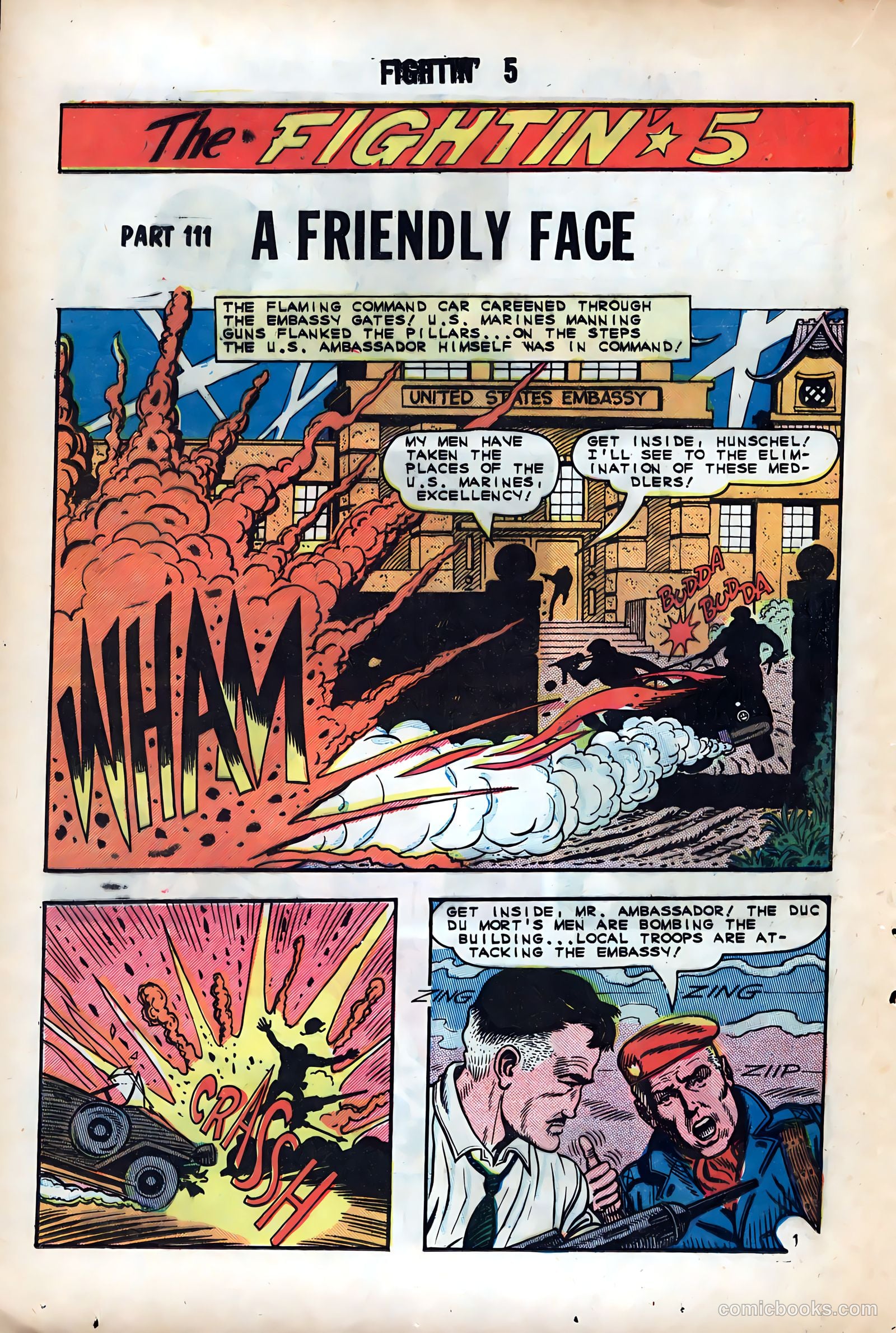Fightin' Five #31 — page 20 of 36