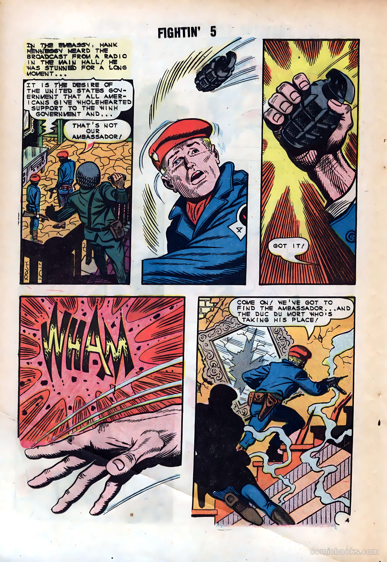 Fightin' Five #31 — page 24 of 36