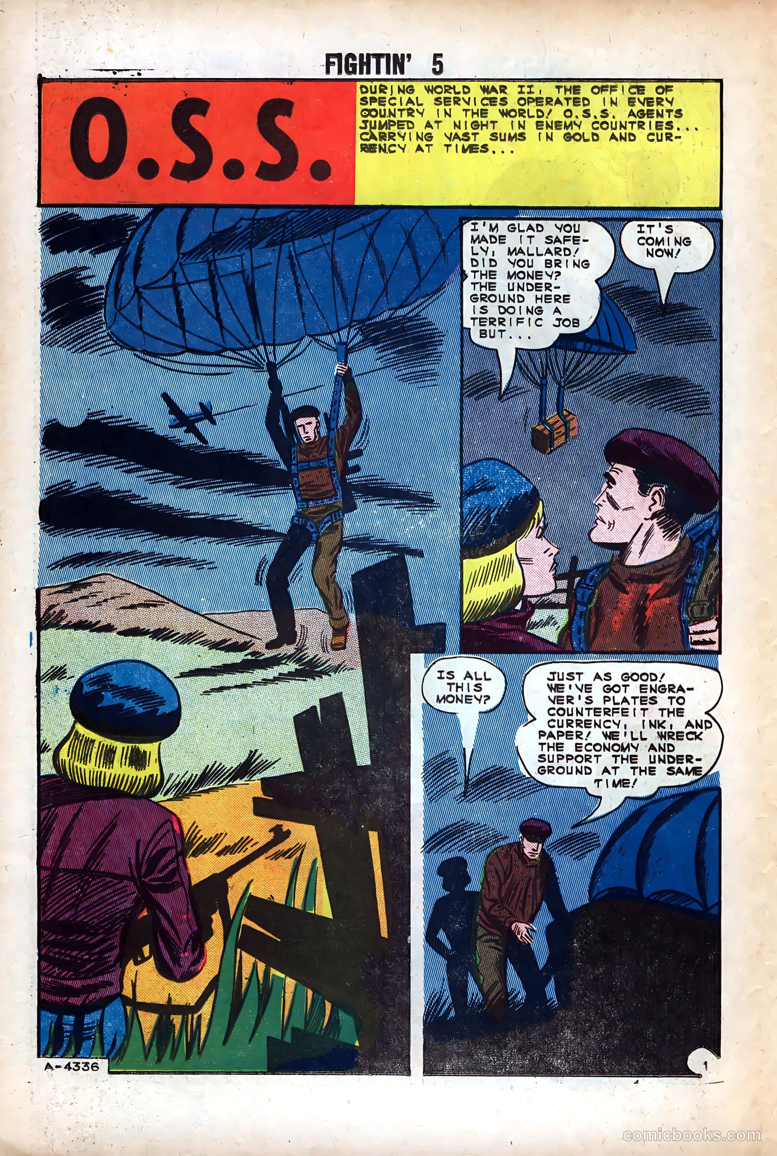 Fightin' Five #31 — page 26 of 36