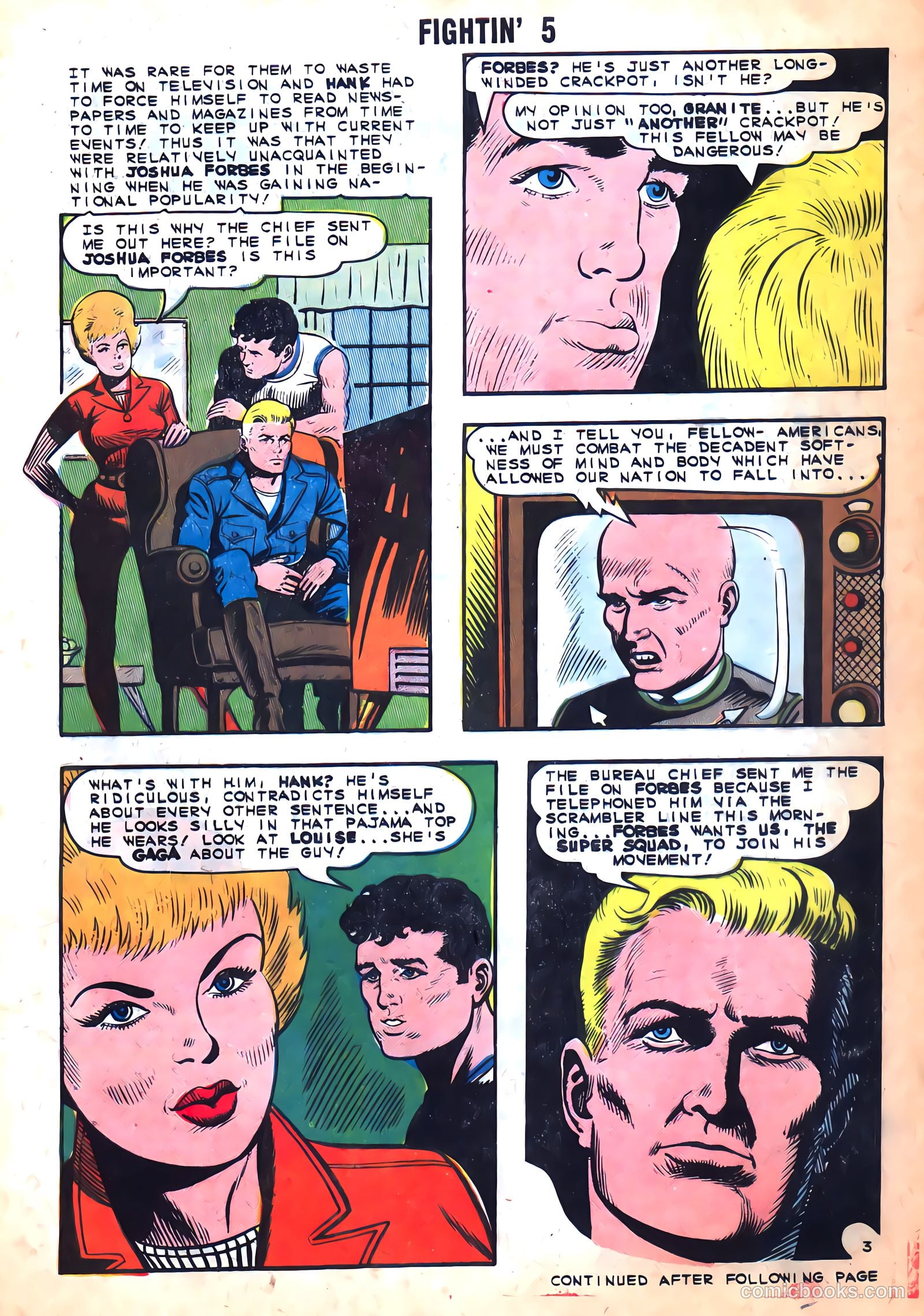 Fightin' Five #32 — page 5 of 36