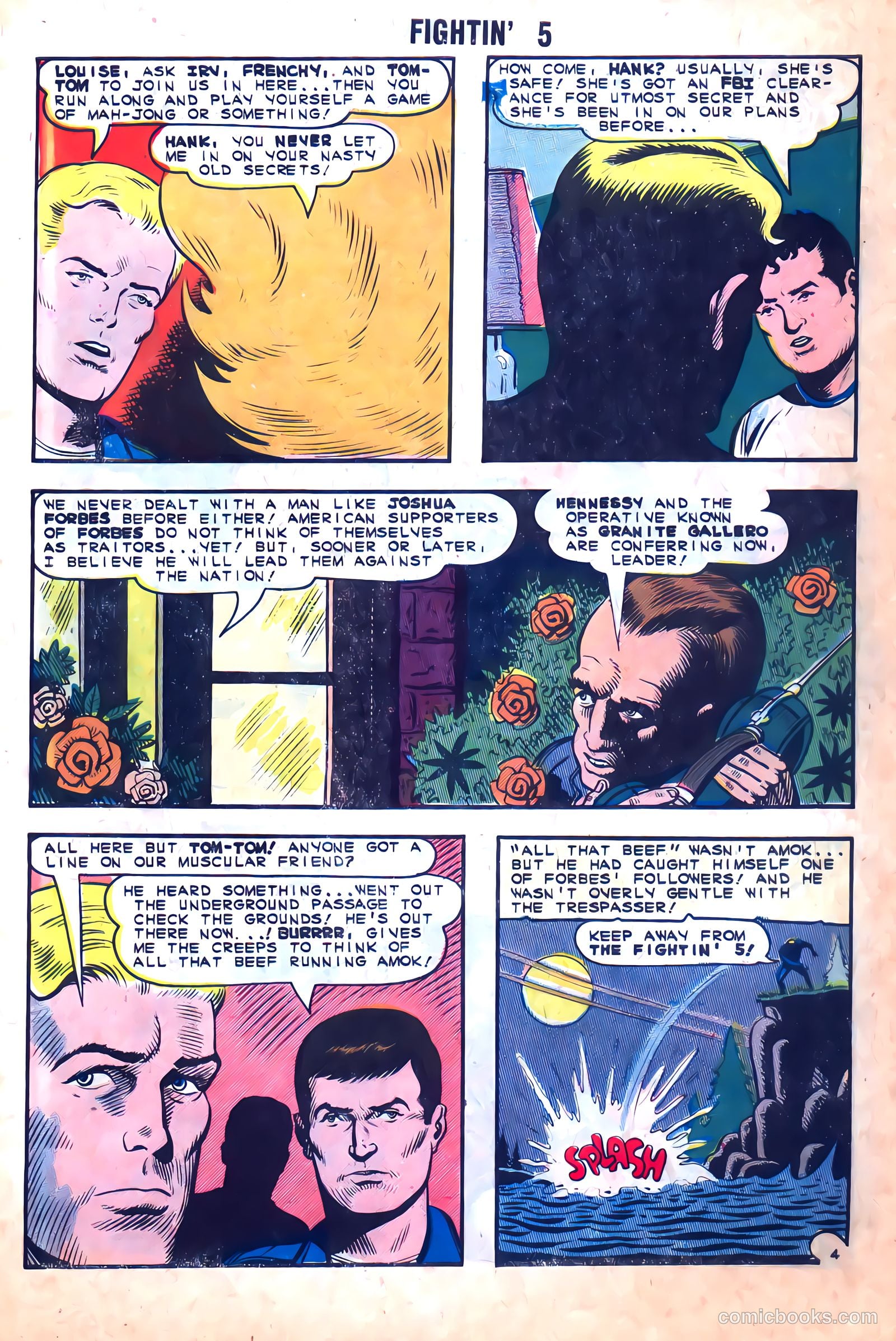 Fightin' Five #32 — page 7 of 36