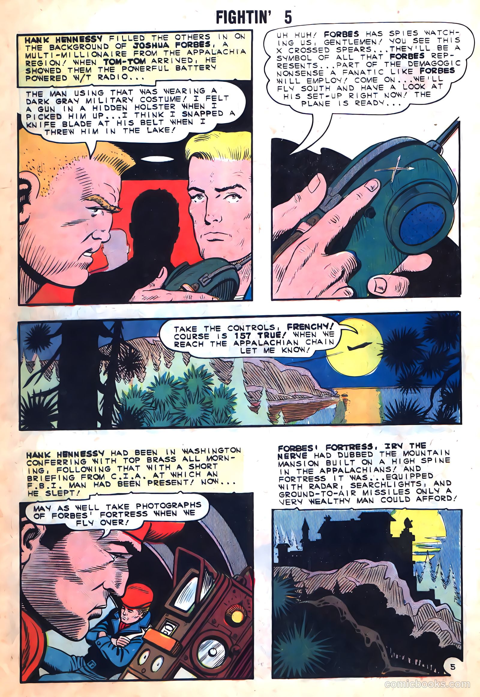 Fightin' Five #32 — page 8 of 36