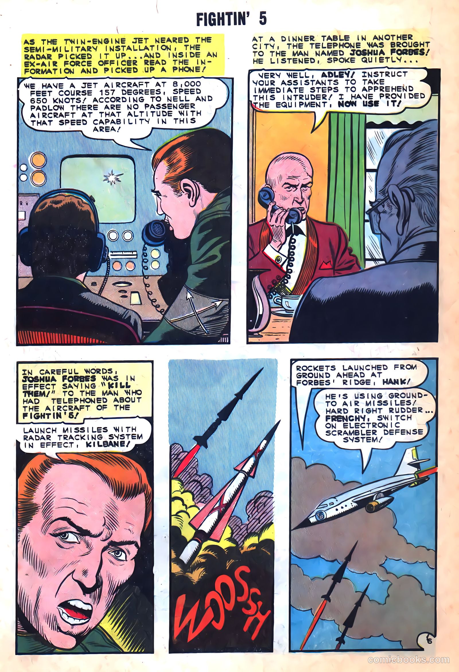 Fightin' Five #32 — page 9 of 36