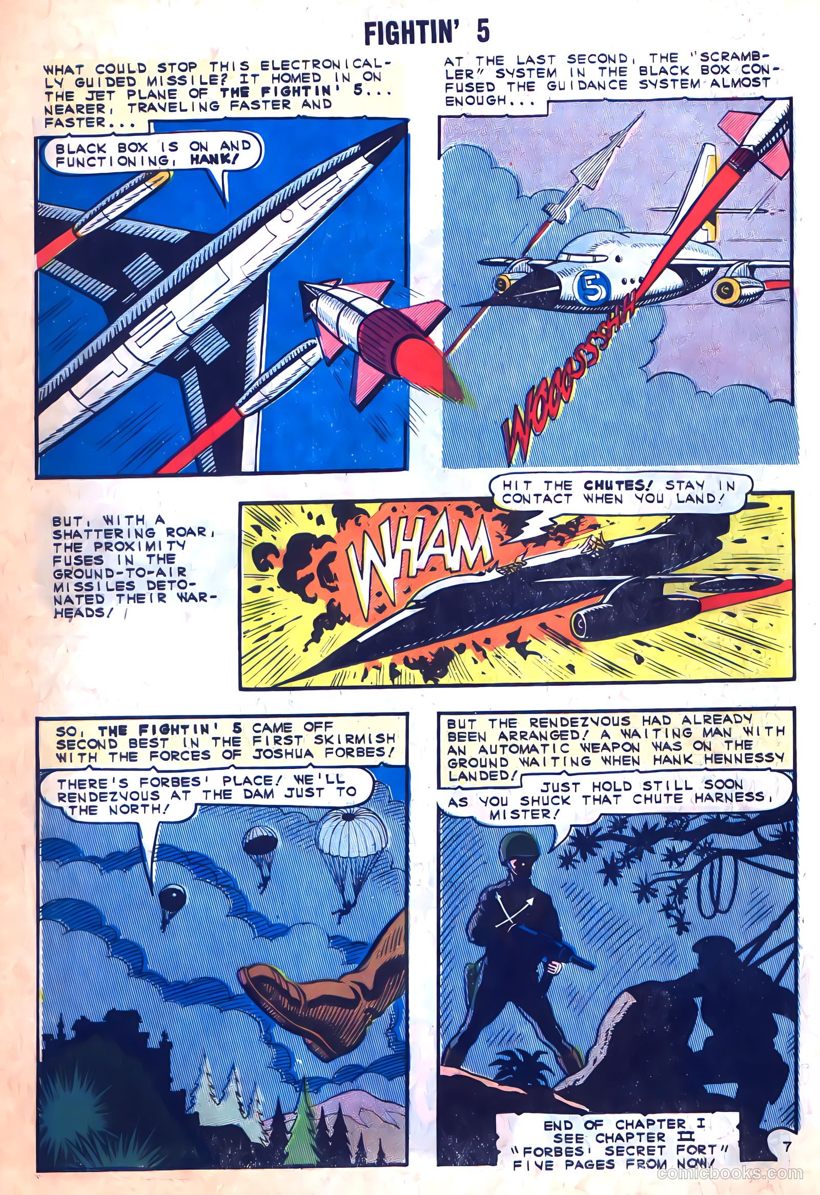 Fightin' Five #32 — page 10 of 36