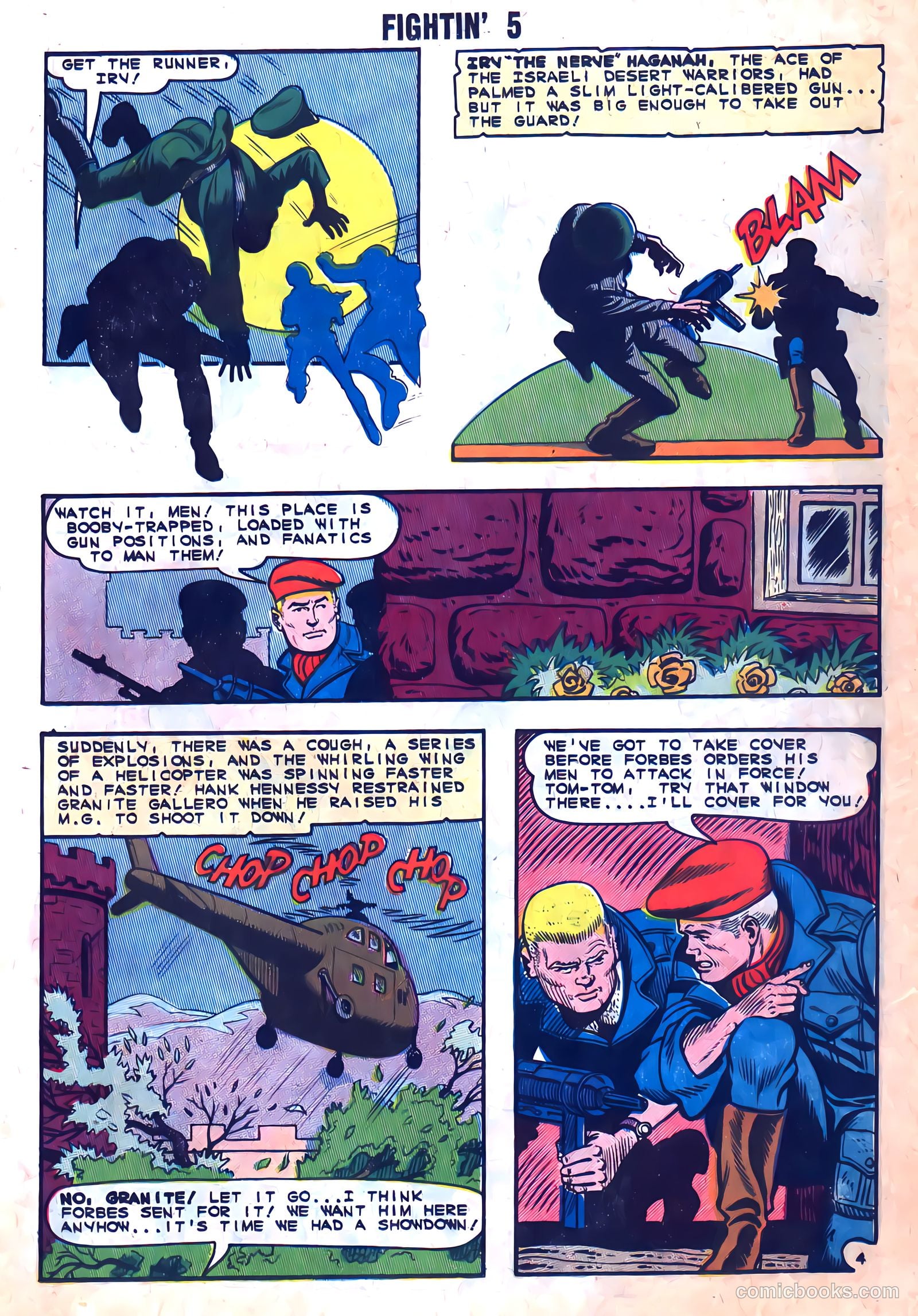 Fightin' Five #32 — page 19 of 36