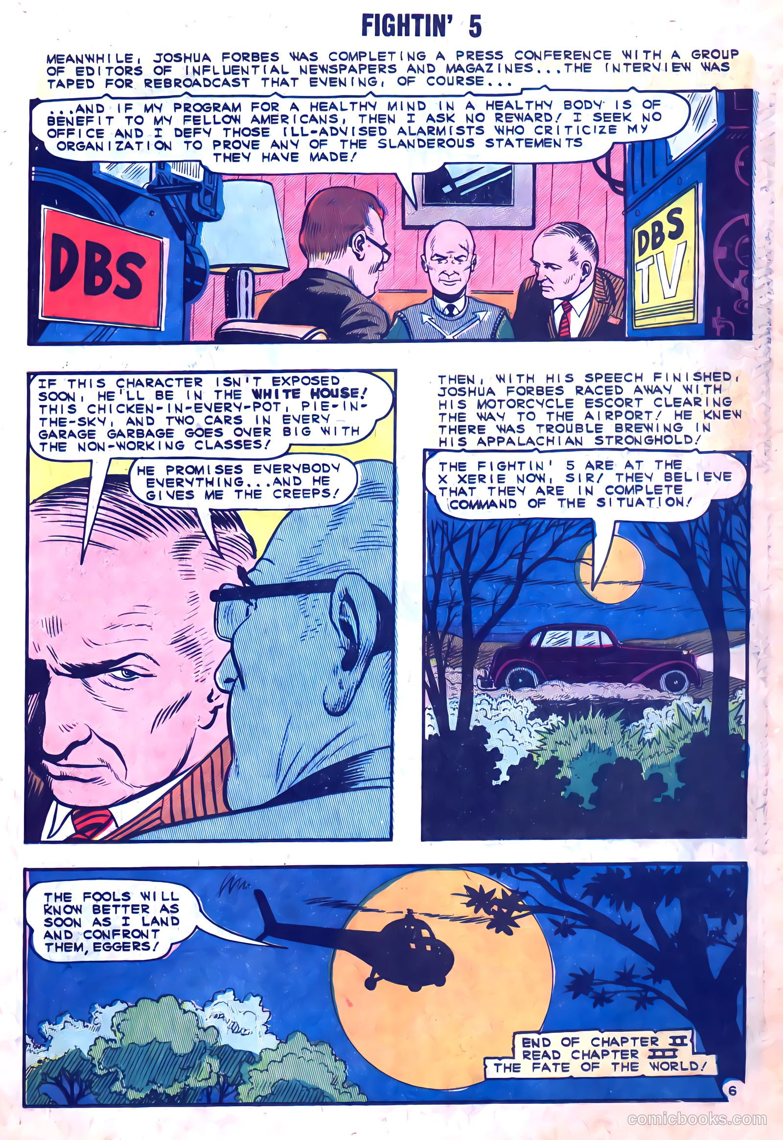 Fightin' Five #32 — page 21 of 36