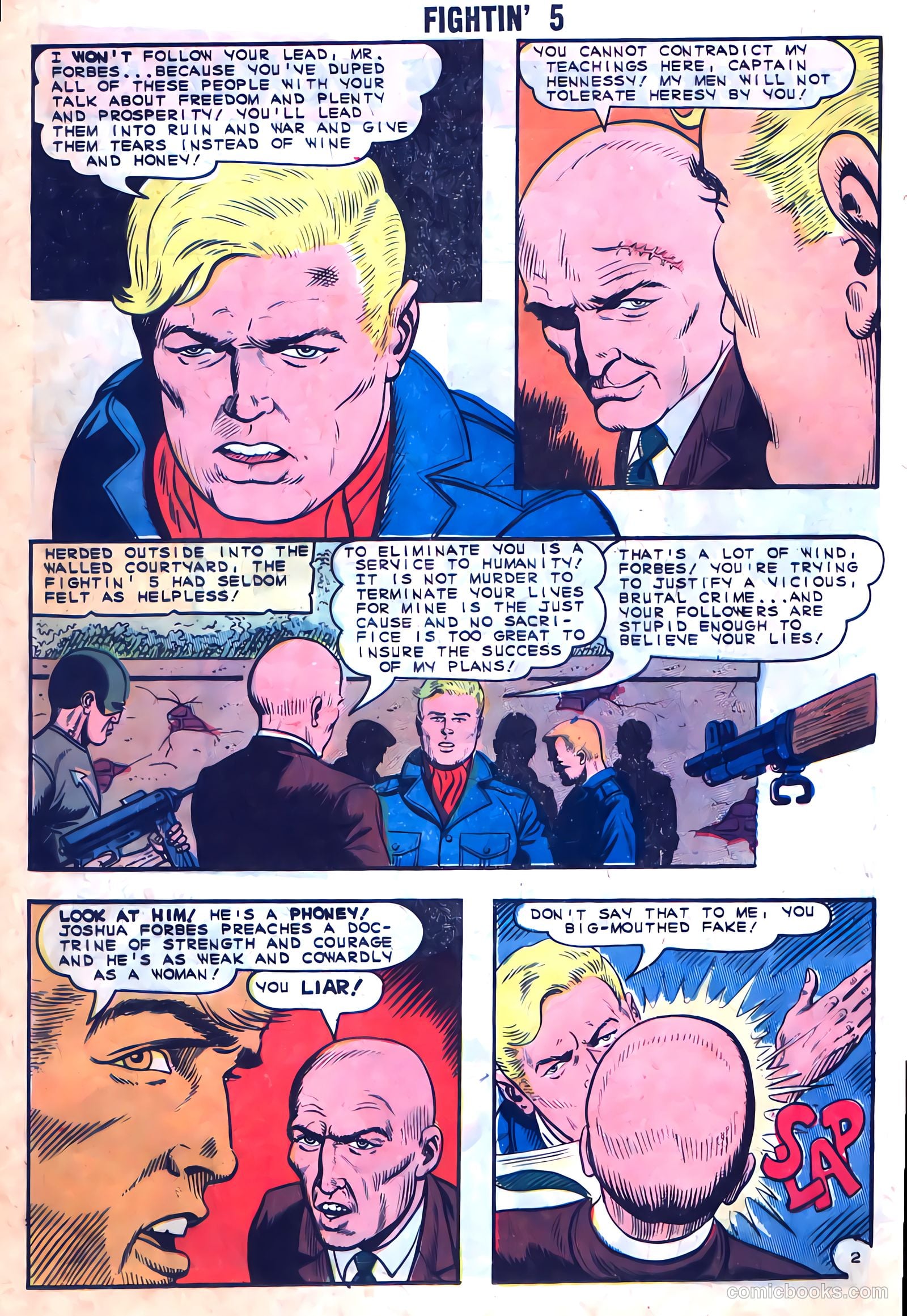 Fightin' Five #32 — page 24 of 36