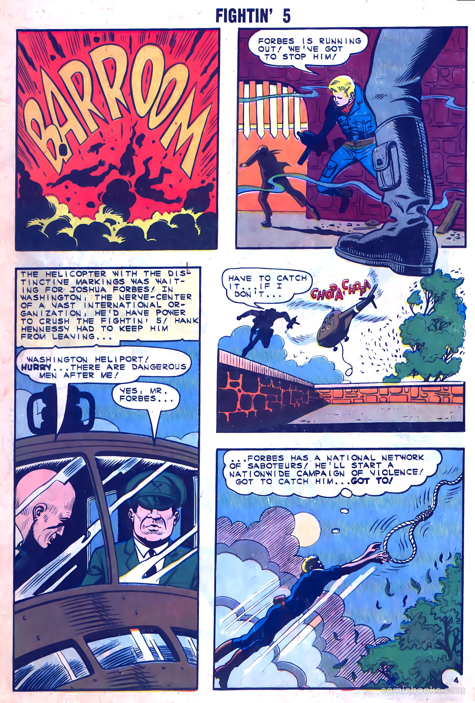 Fightin' Five #32 — page 26 of 36