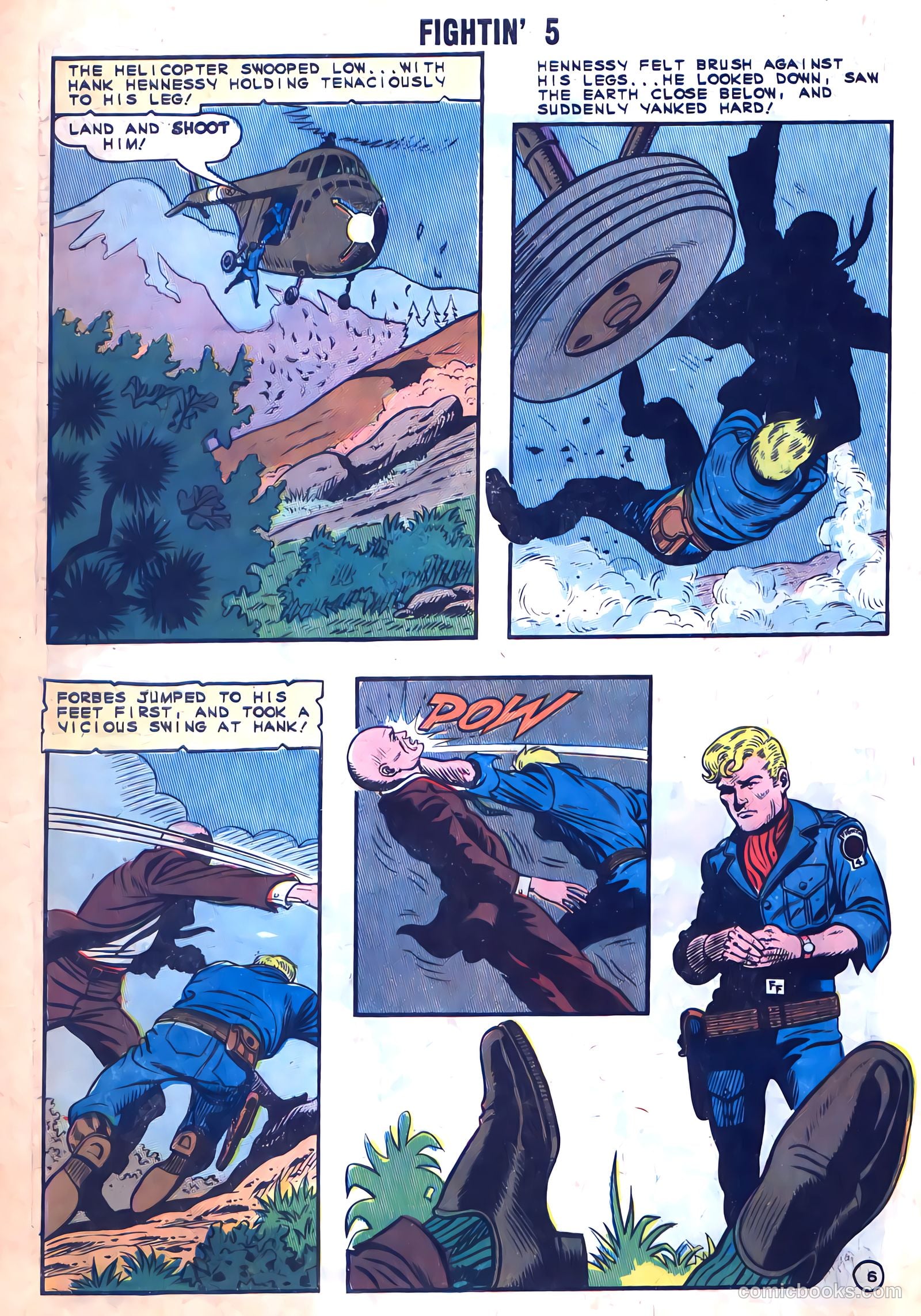 Fightin' Five #32 — page 28 of 36