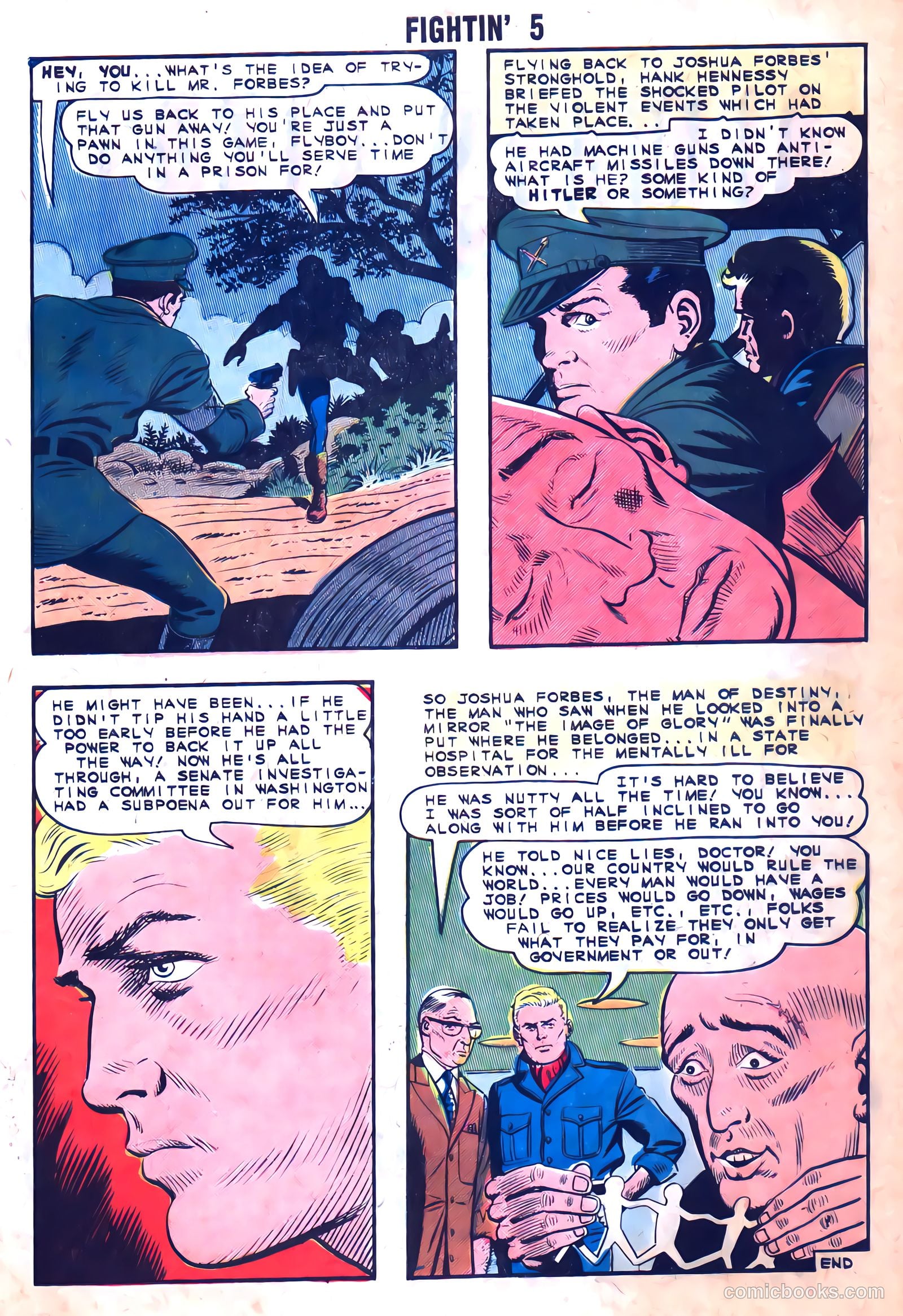 Fightin' Five #32 — page 29 of 36