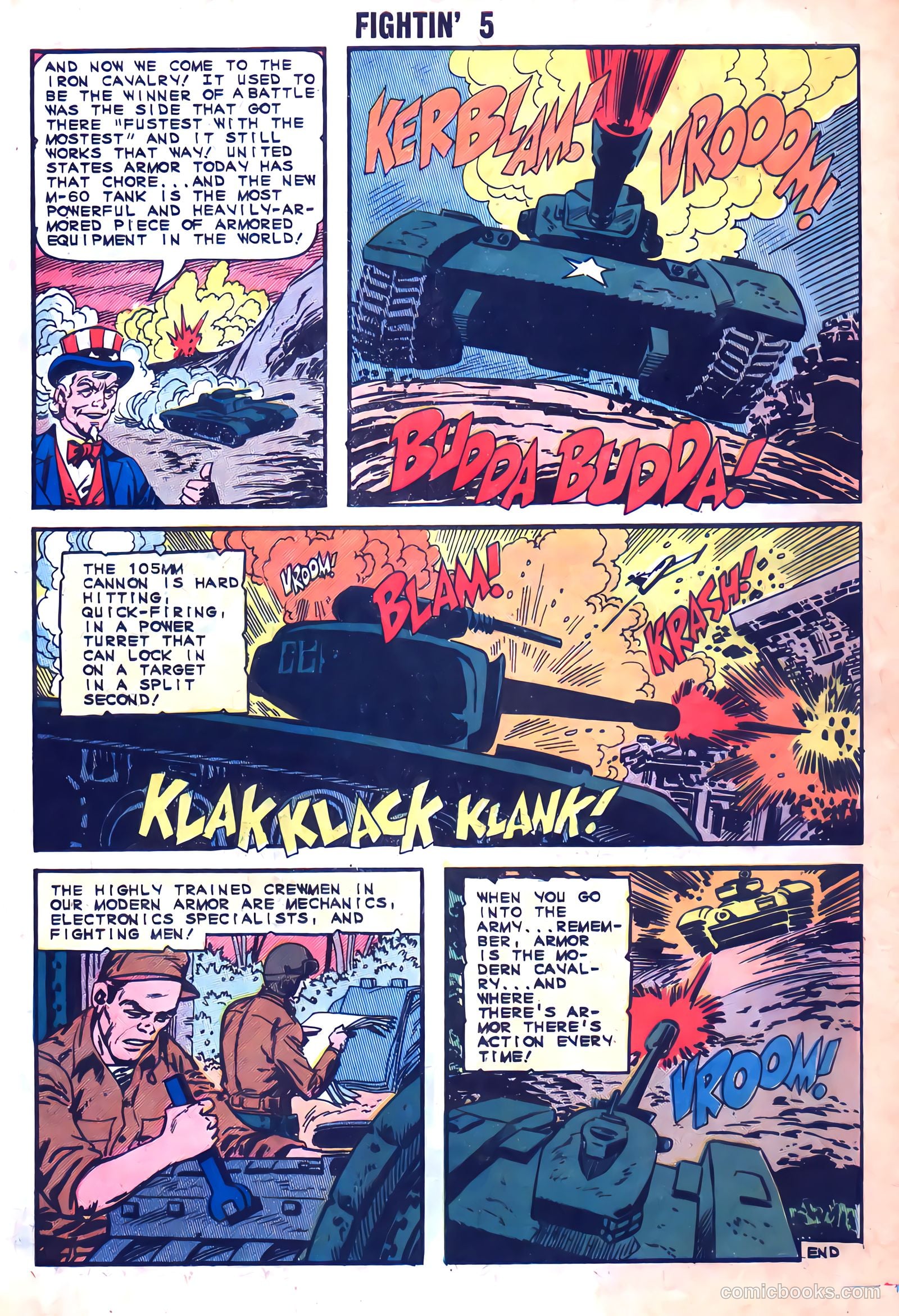 Fightin' Five #32 — page 33 of 36