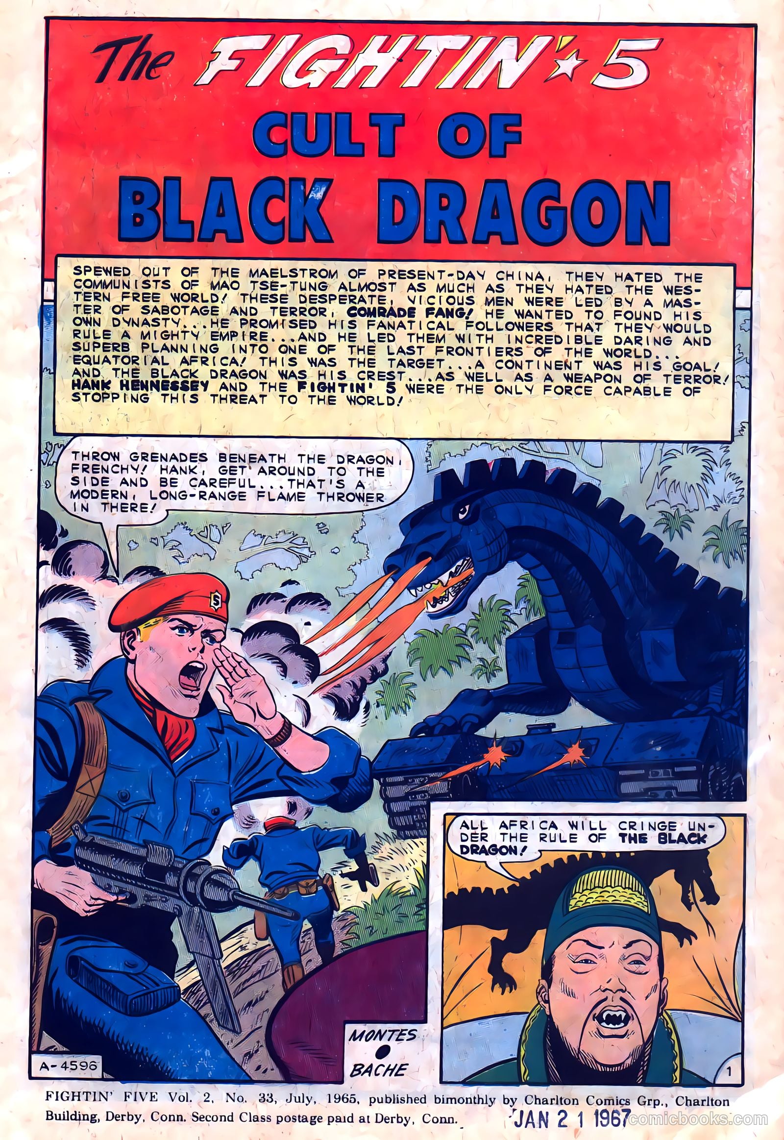 Fightin' Five #33 — page 3 of 36