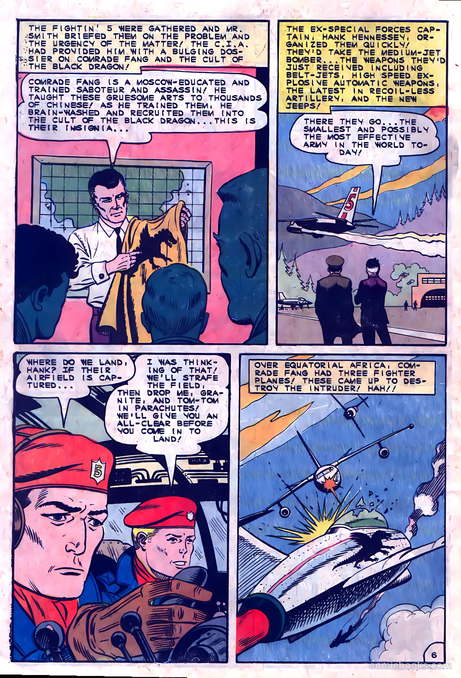 Fightin' Five #33 — page 10 of 36