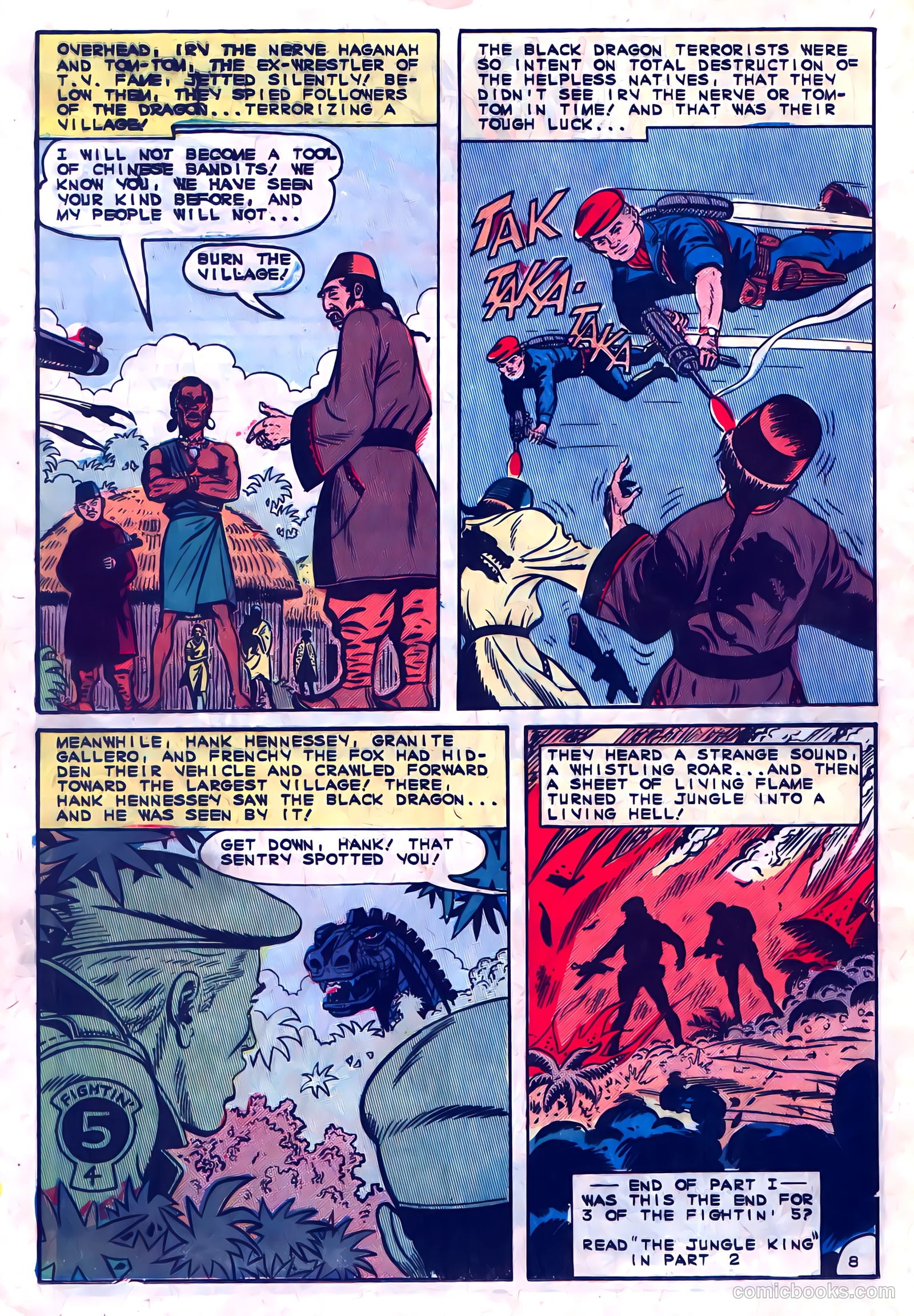 Fightin' Five #33 — page 12 of 36