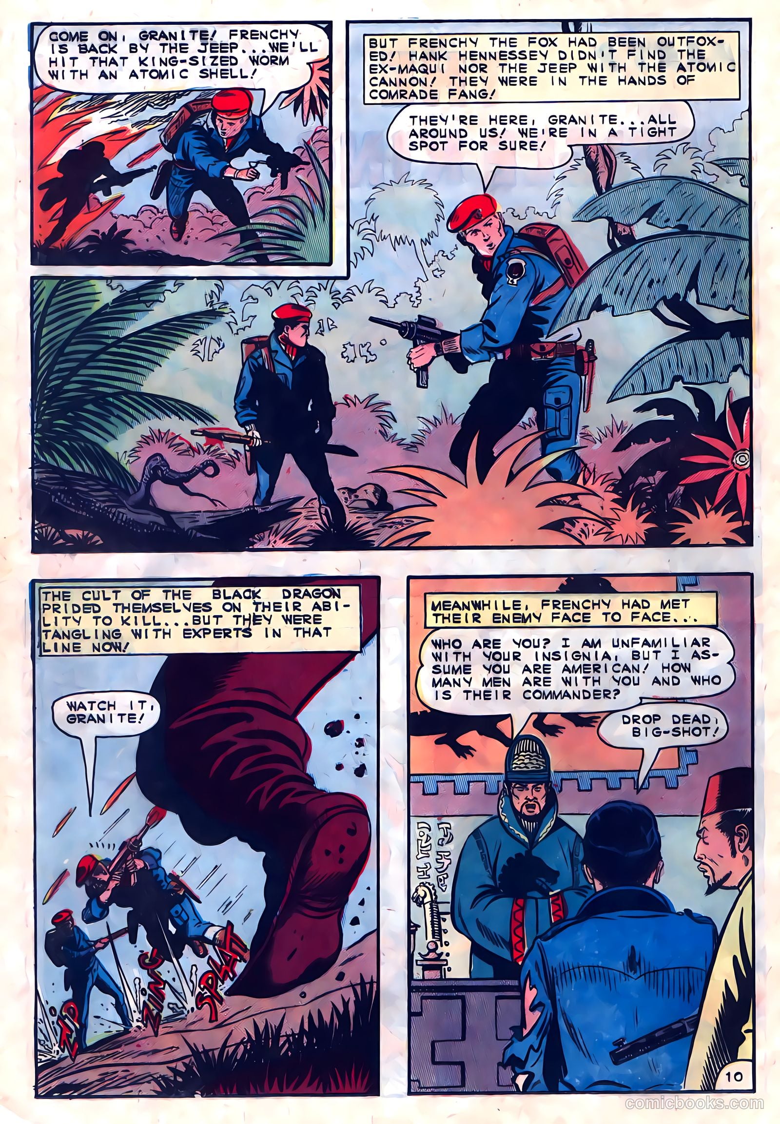 Fightin' Five #33 — page 16 of 36