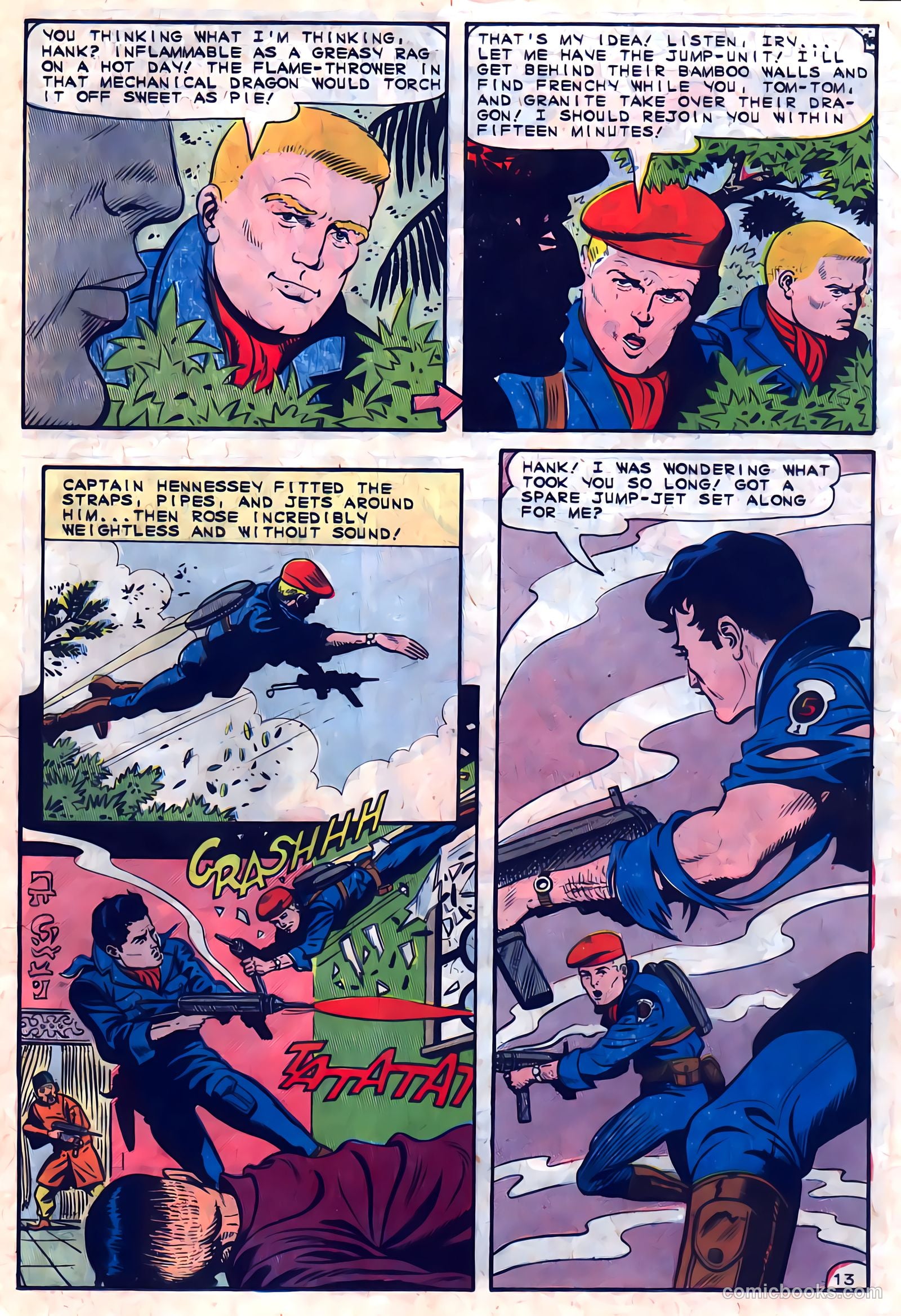 Fightin' Five #33 — page 19 of 36