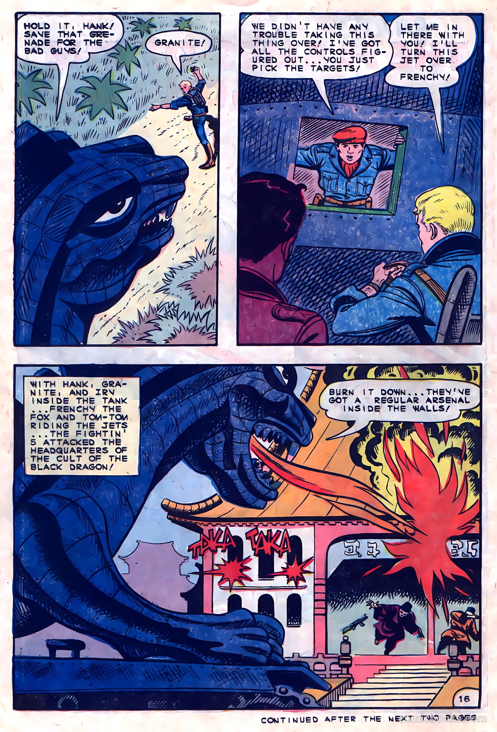 Fightin' Five #33 — page 22 of 36