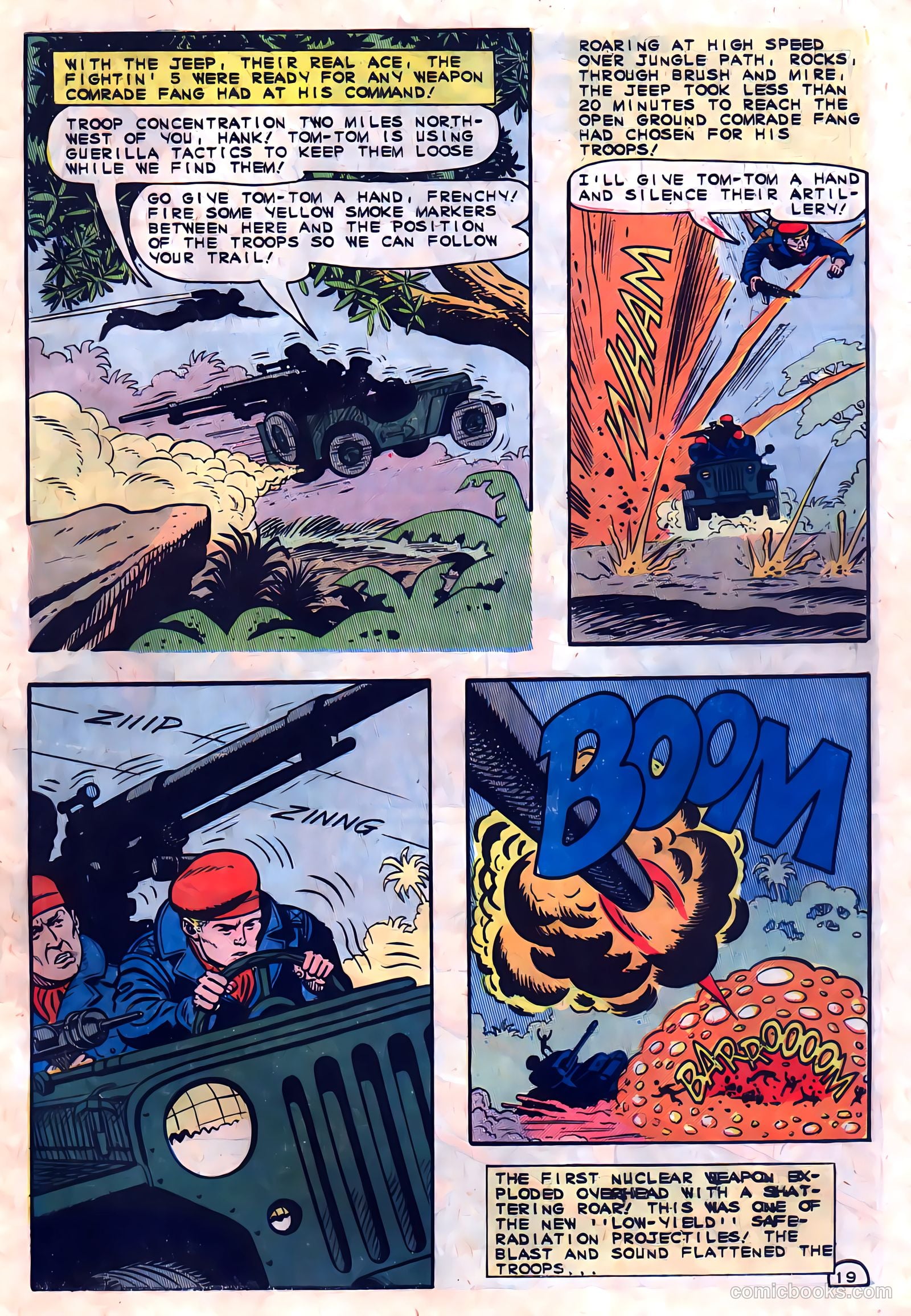 Fightin' Five #33 — page 27 of 36