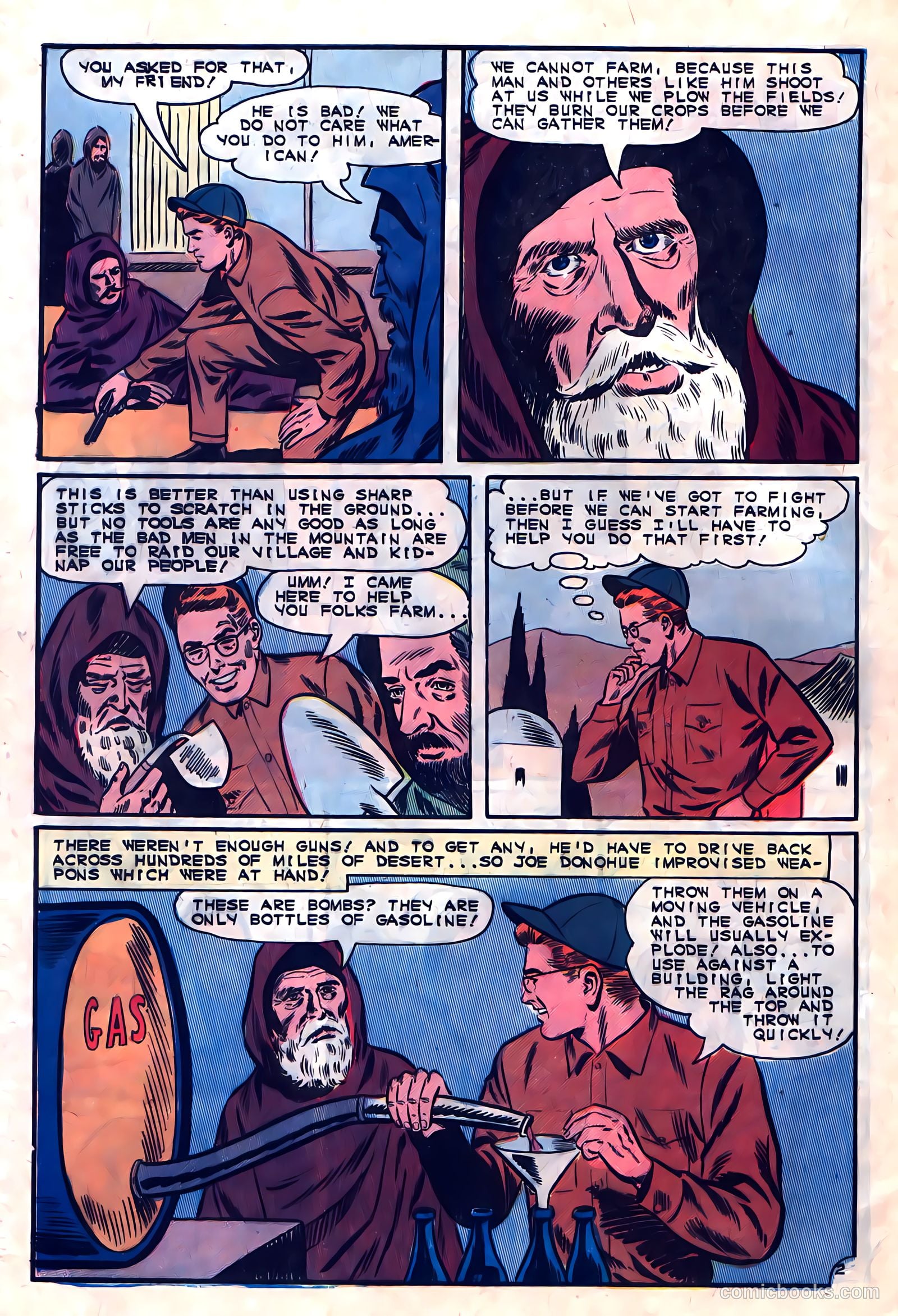 Fightin' Five #33 — page 32 of 36