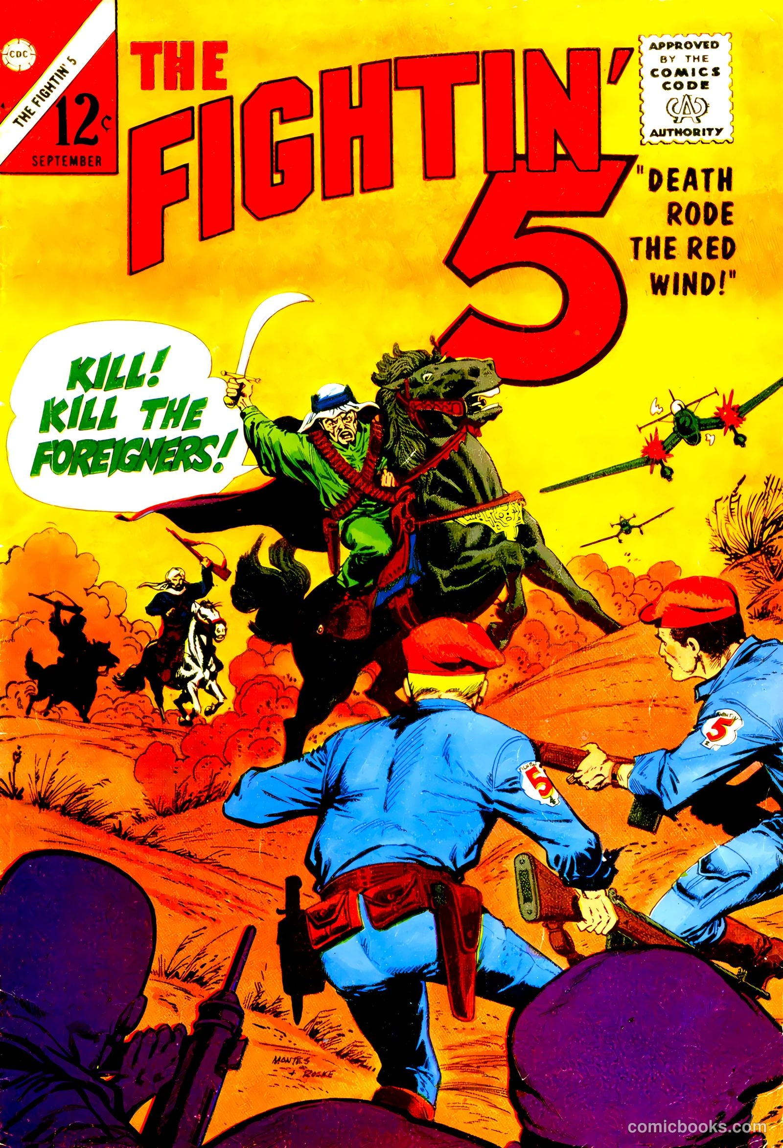 Fightin' Five #34 — page 1 of 36