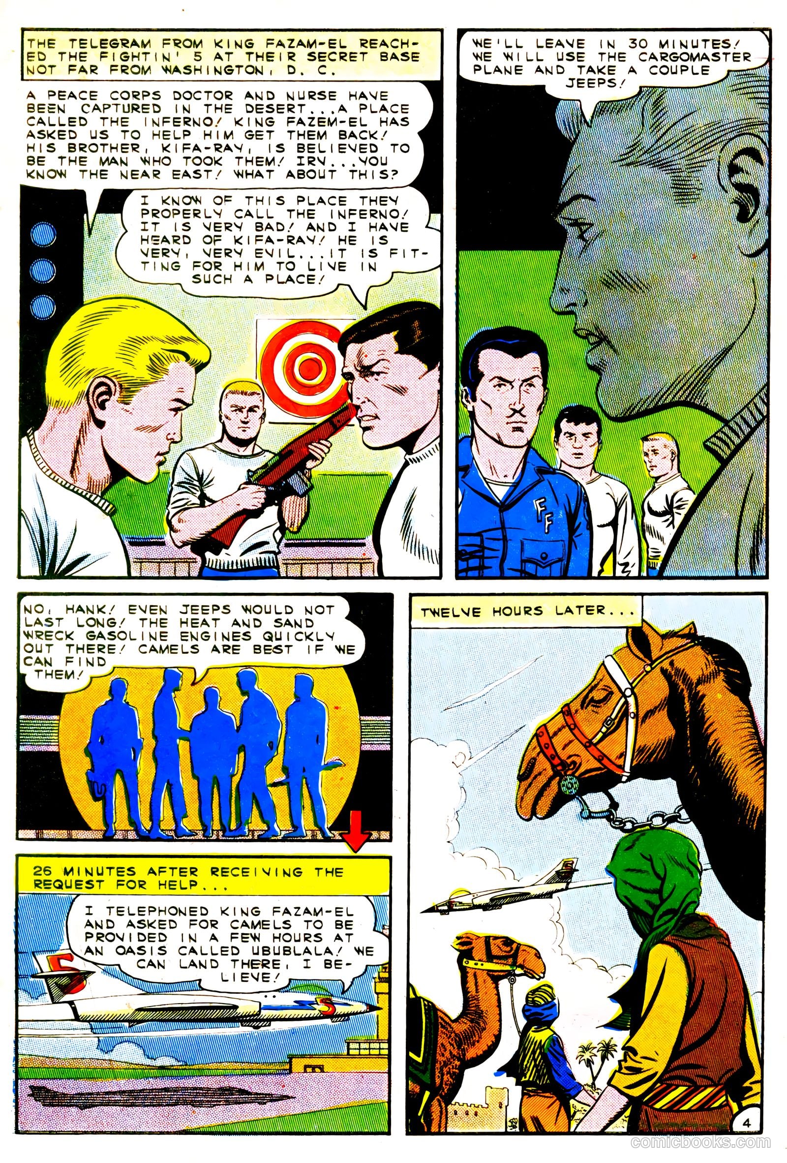 Fightin' Five #34 — page 6 of 36