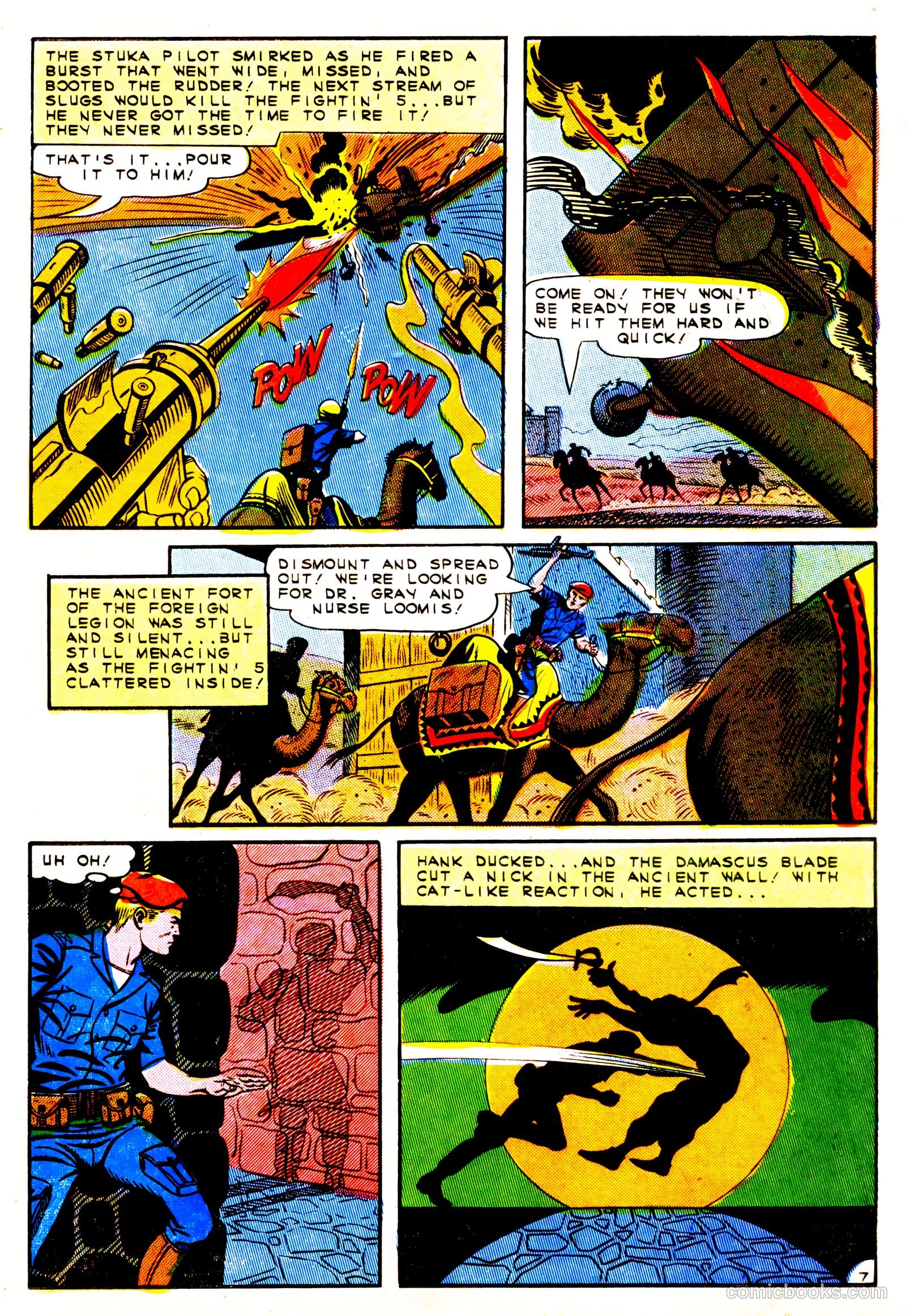 Fightin' Five #34 — page 11 of 36