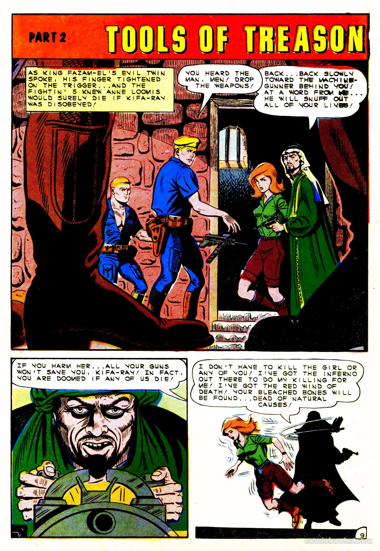 Fightin' Five #34 — page 15 of 36